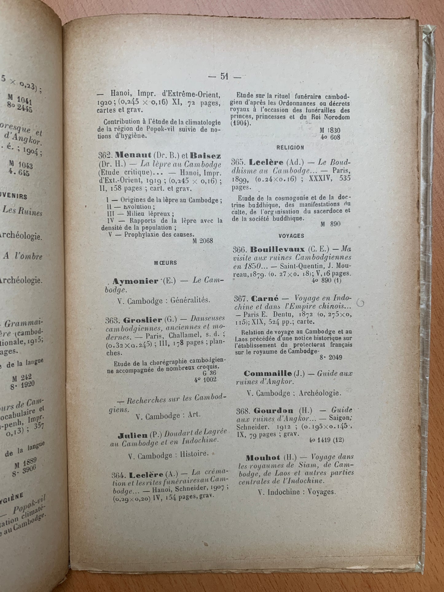 Pour mieux connaitre l'Indochine - Essai d'une bibliographie - P.B. - 1922