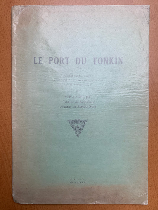 Le Port du Tonkin - Lapicque - Hanoi - 1932