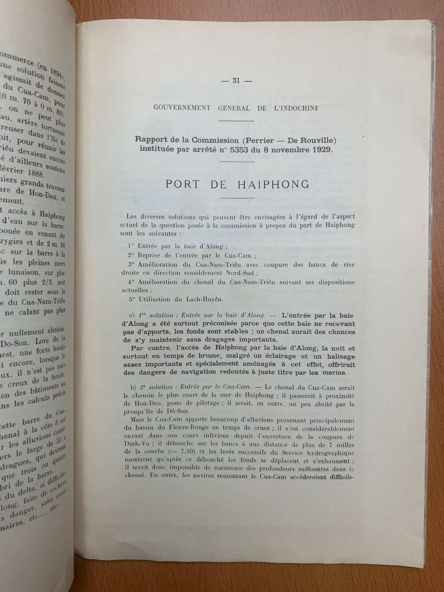 Le Port du Tonkin - Lapicque - Hanoi - 1932