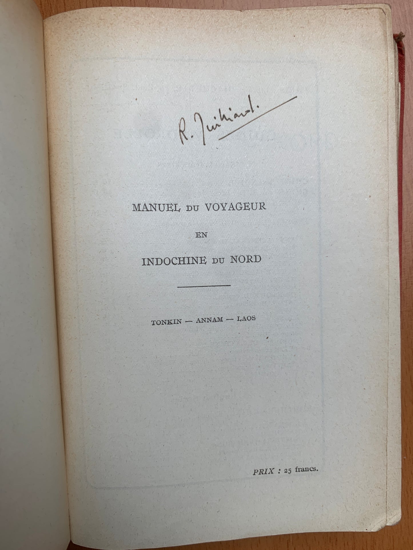 Indochine du Nord - Guides Madrolle - 1923
