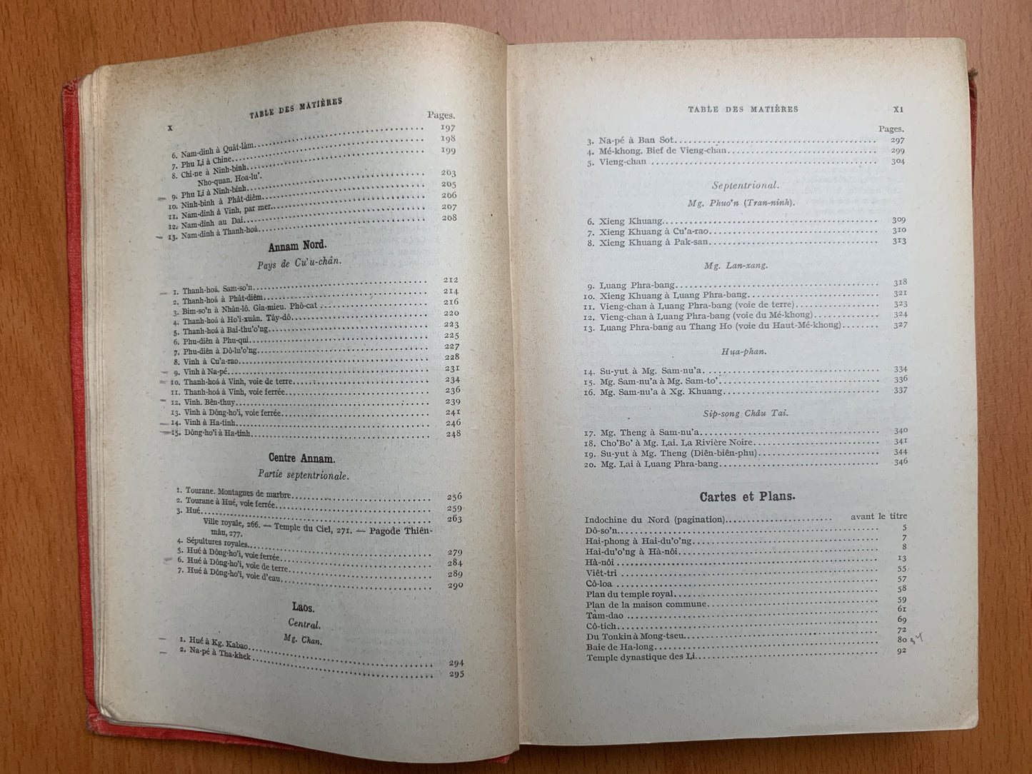 Indochine du Nord - Guides Madrolle - 1923