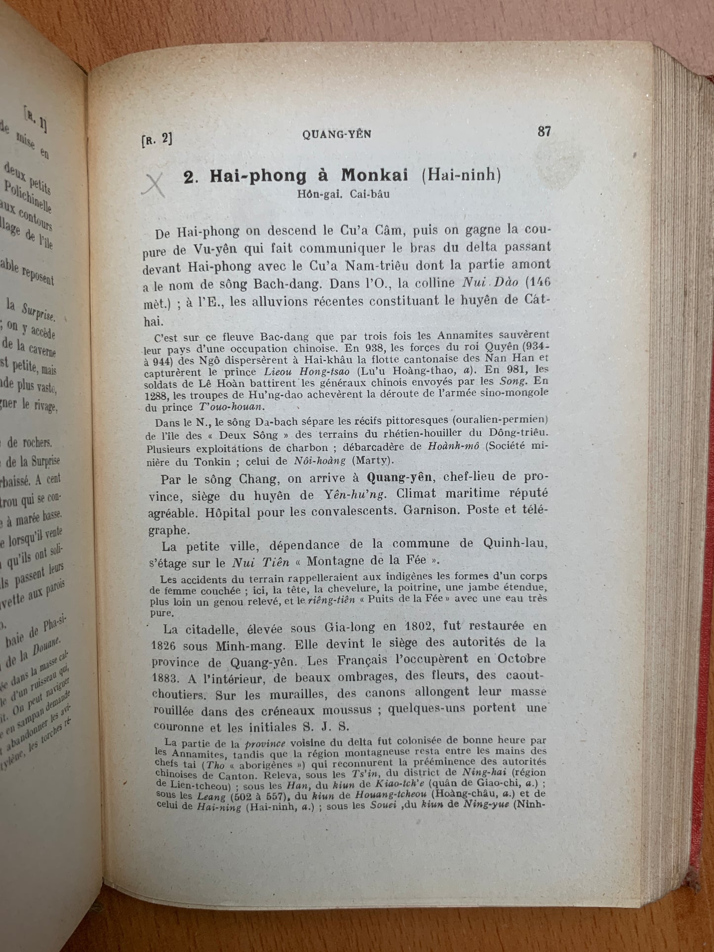 Indochine du Nord - Guides Madrolle - 1923