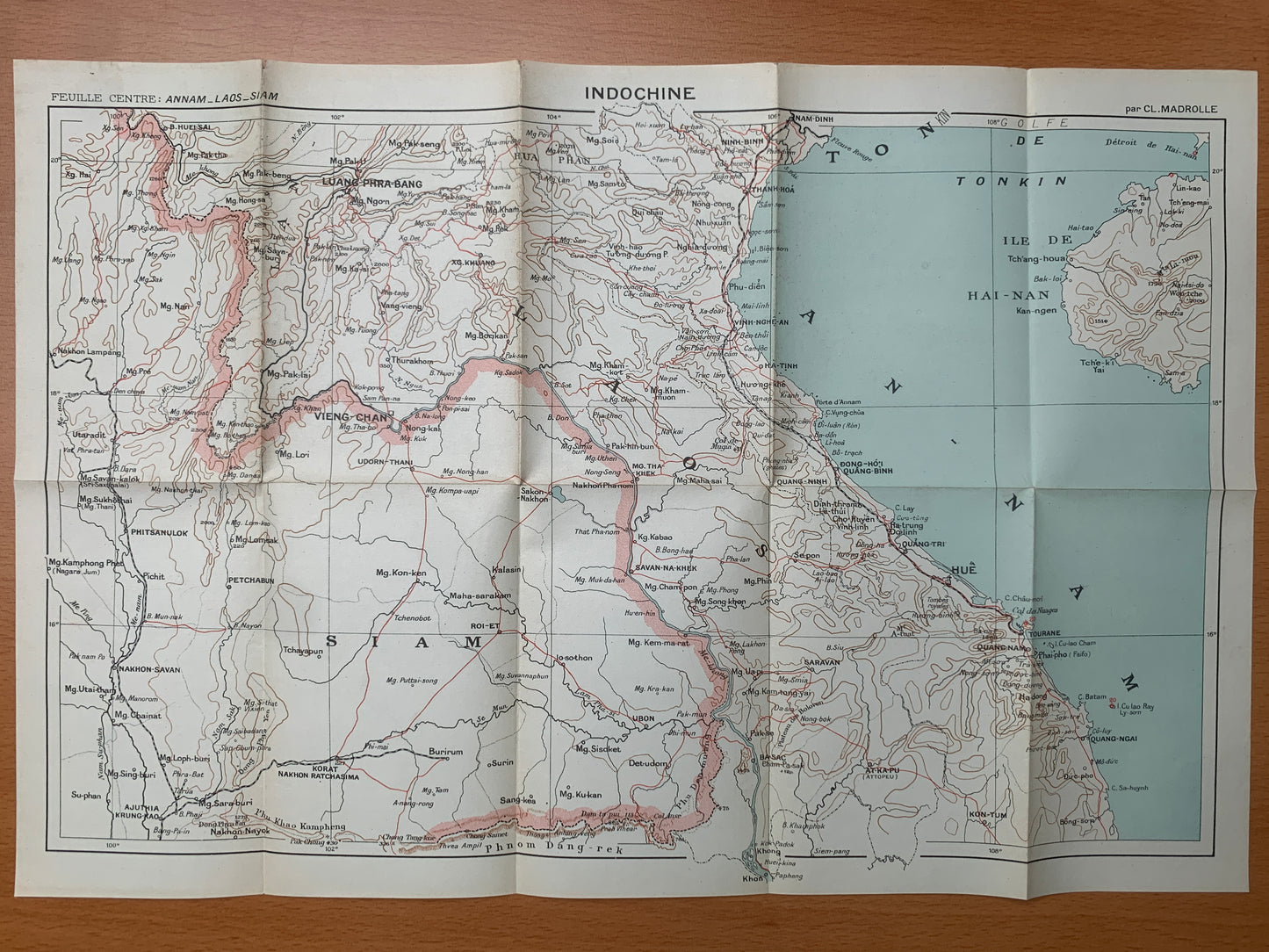 Indochine du Nord - Guides Madrolle - 1923