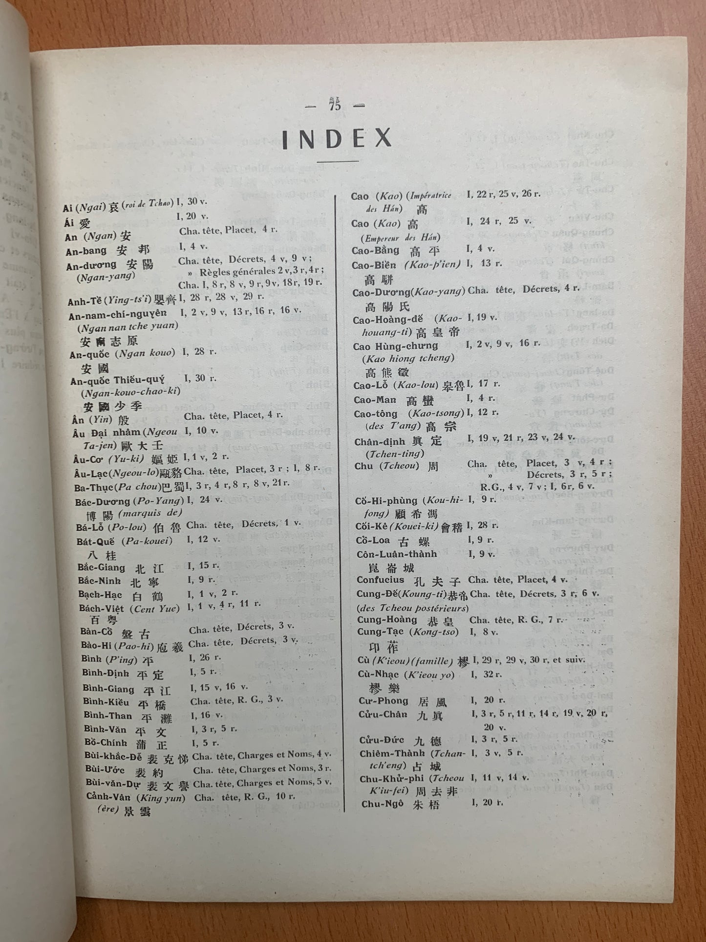 Texte et commentaire du Miroir complet de l'histoire du Viêt par ordre impérial - Khâm-Dinh Viêt-Su Thông-Giam Cuong-Muc - Maurice Durand - 1950