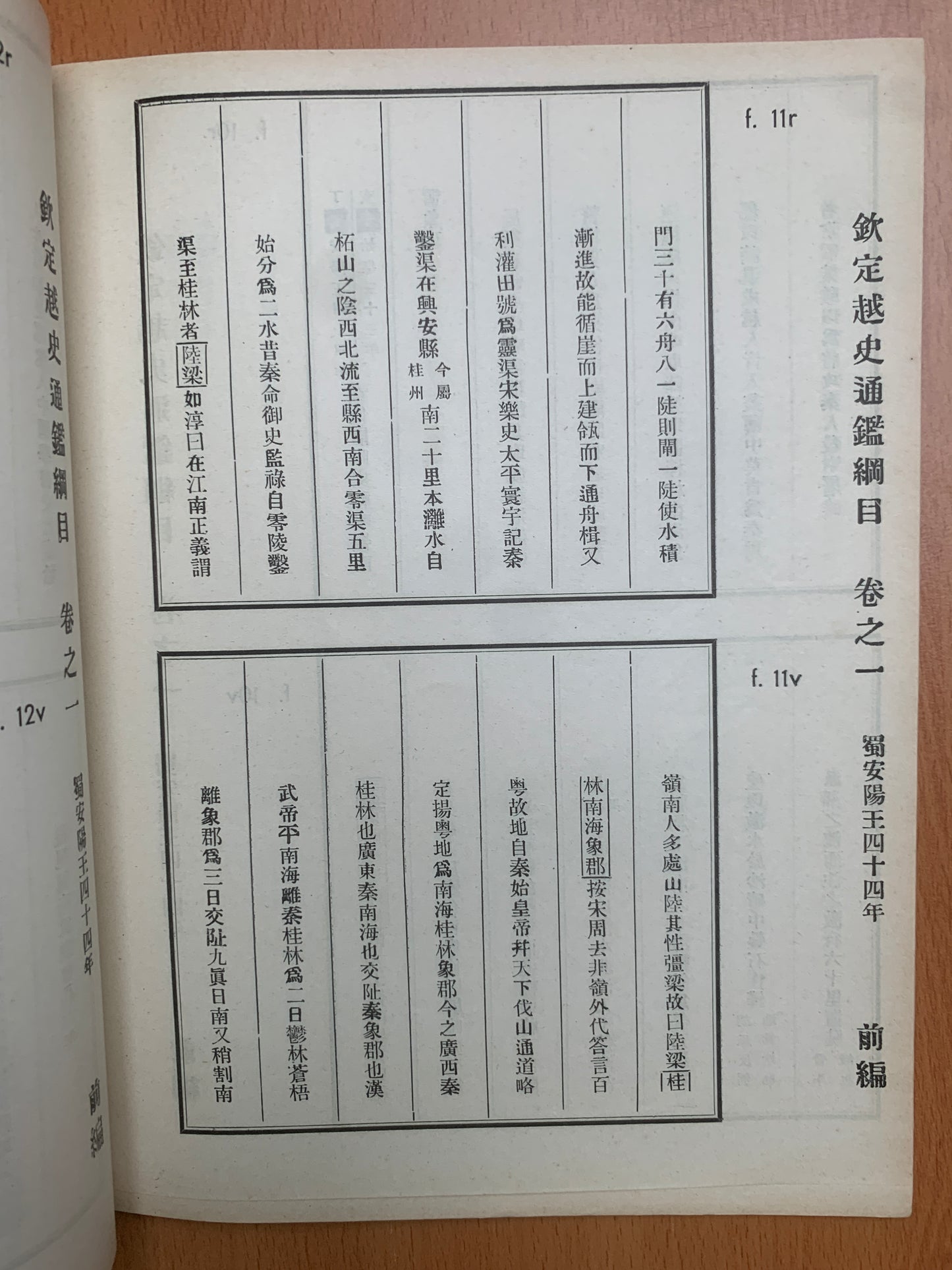 Texte et commentaire du Miroir complet de l'histoire du Viêt par ordre impérial - Khâm-Dinh Viêt-Su Thông-Giam Cuong-Muc - Maurice Durand - 1950