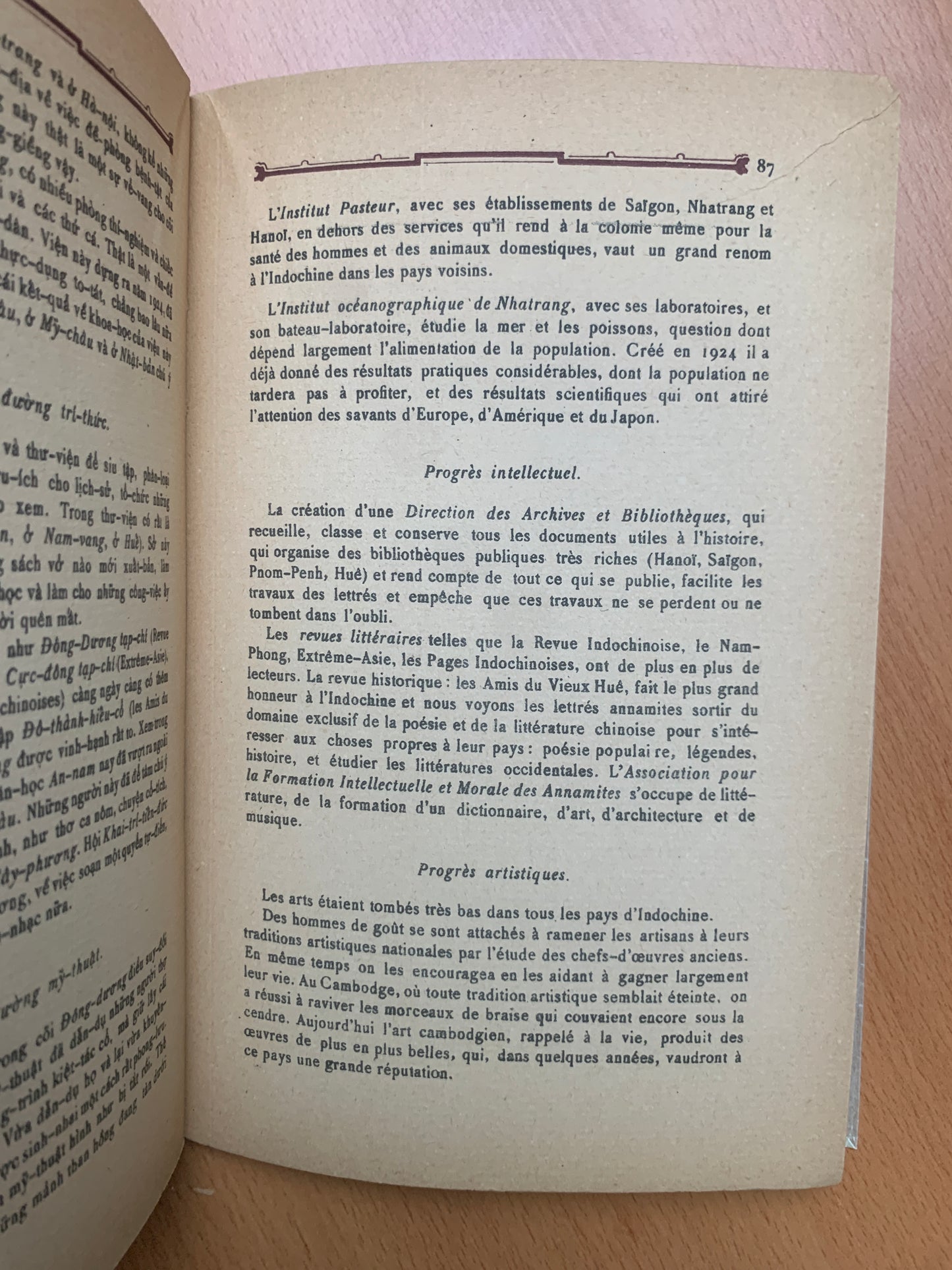 L'Indochine d'hier et d'aujourd'hui - Henri Cucherousset - Vu-Công-Nghi - 1926