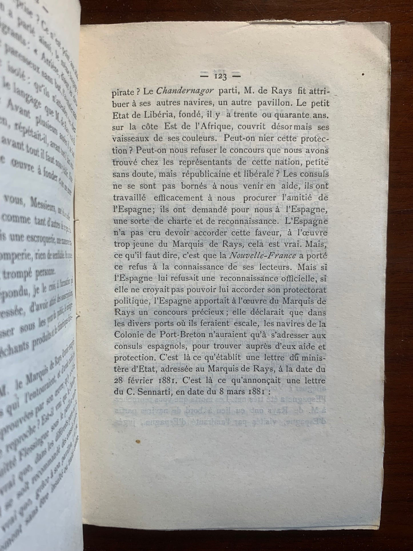 La vérité sur la Colonie de Port-Breton et le Marquis de Rays - Valamont - 1889