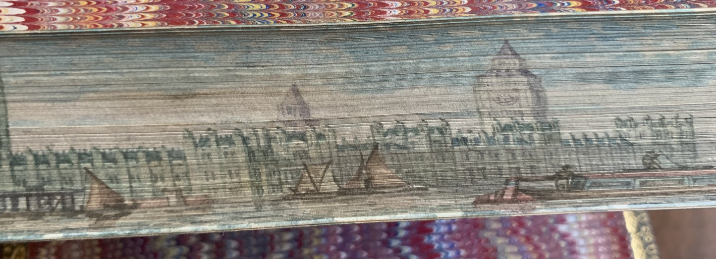 Poems - Alfred Tennyson - Fore-edge painting - Edward Moxon - 1864