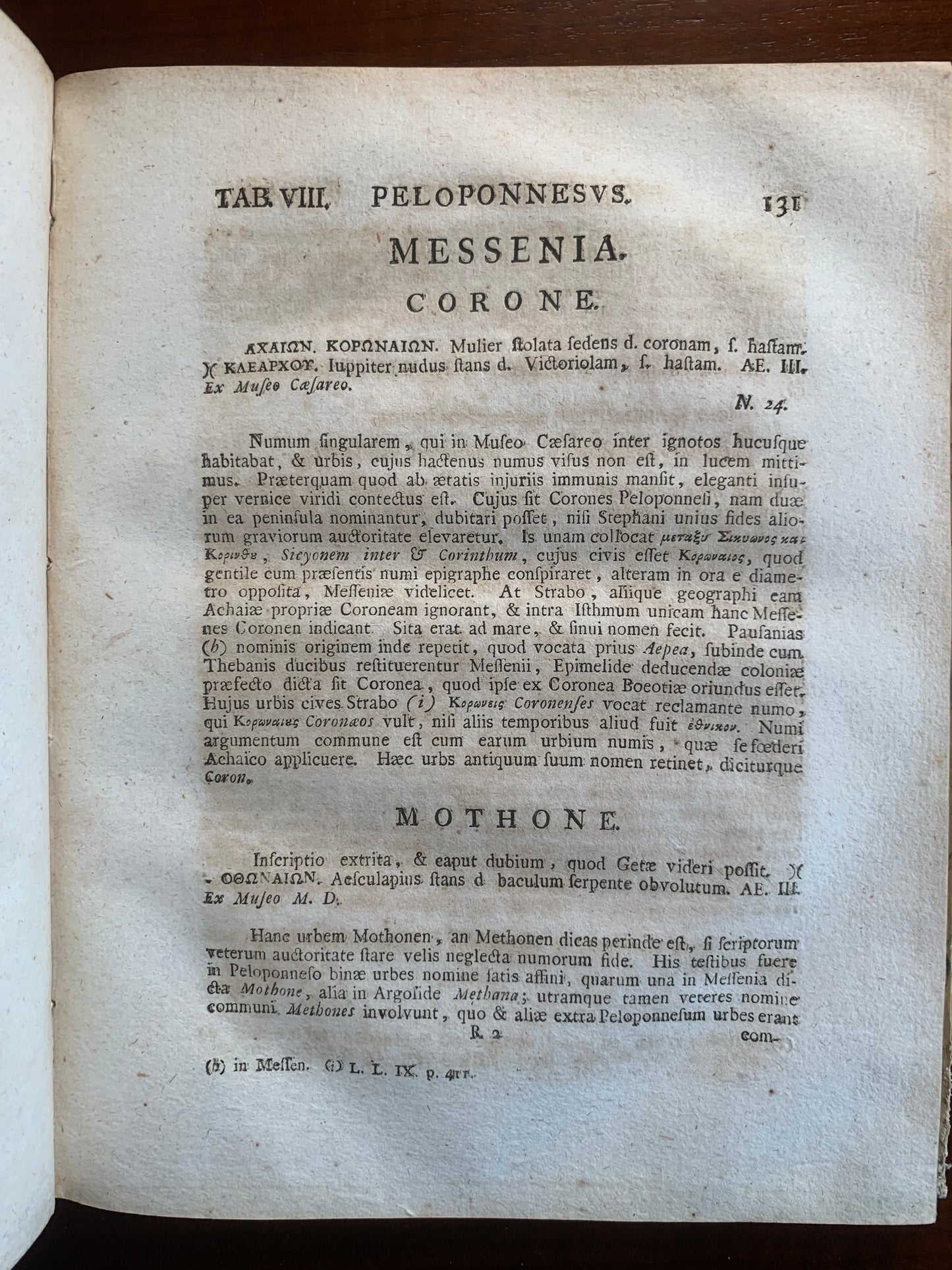 Numi veteres anecdoti ex Museis Caesareo Vindobonensi, Florentino Magni ducis Etruriae, Granelliano nunc Caesareo, Vitzaino, Festeticsiano, Savorgnano Veneto, aliisque.  Collegit, et animaduersionibus illustravit - Josephus Eckhel - 1775
