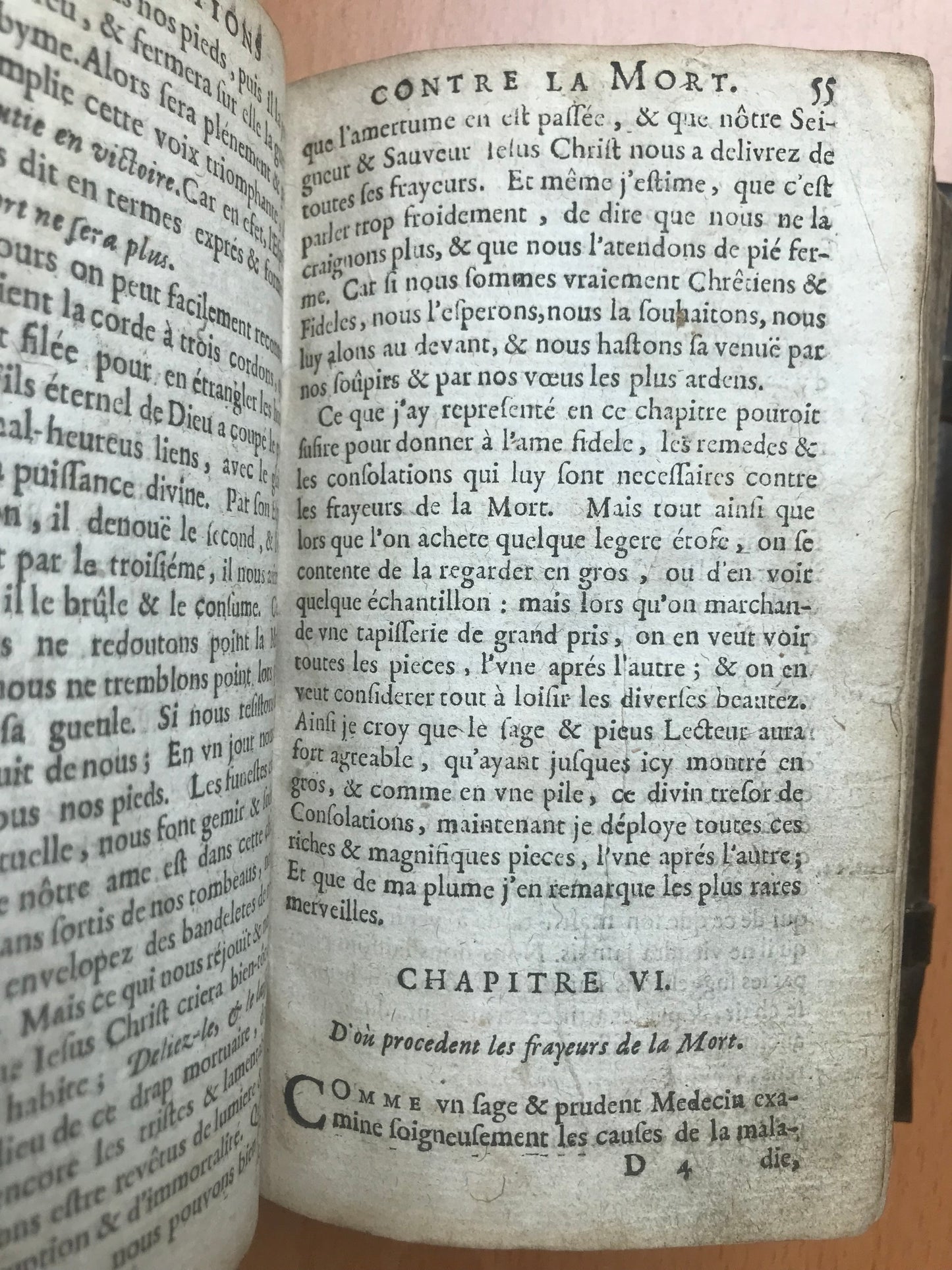 RELIURE - Consolations de l'âme contre les frayeurs de la mort - Drelincourt - 1675