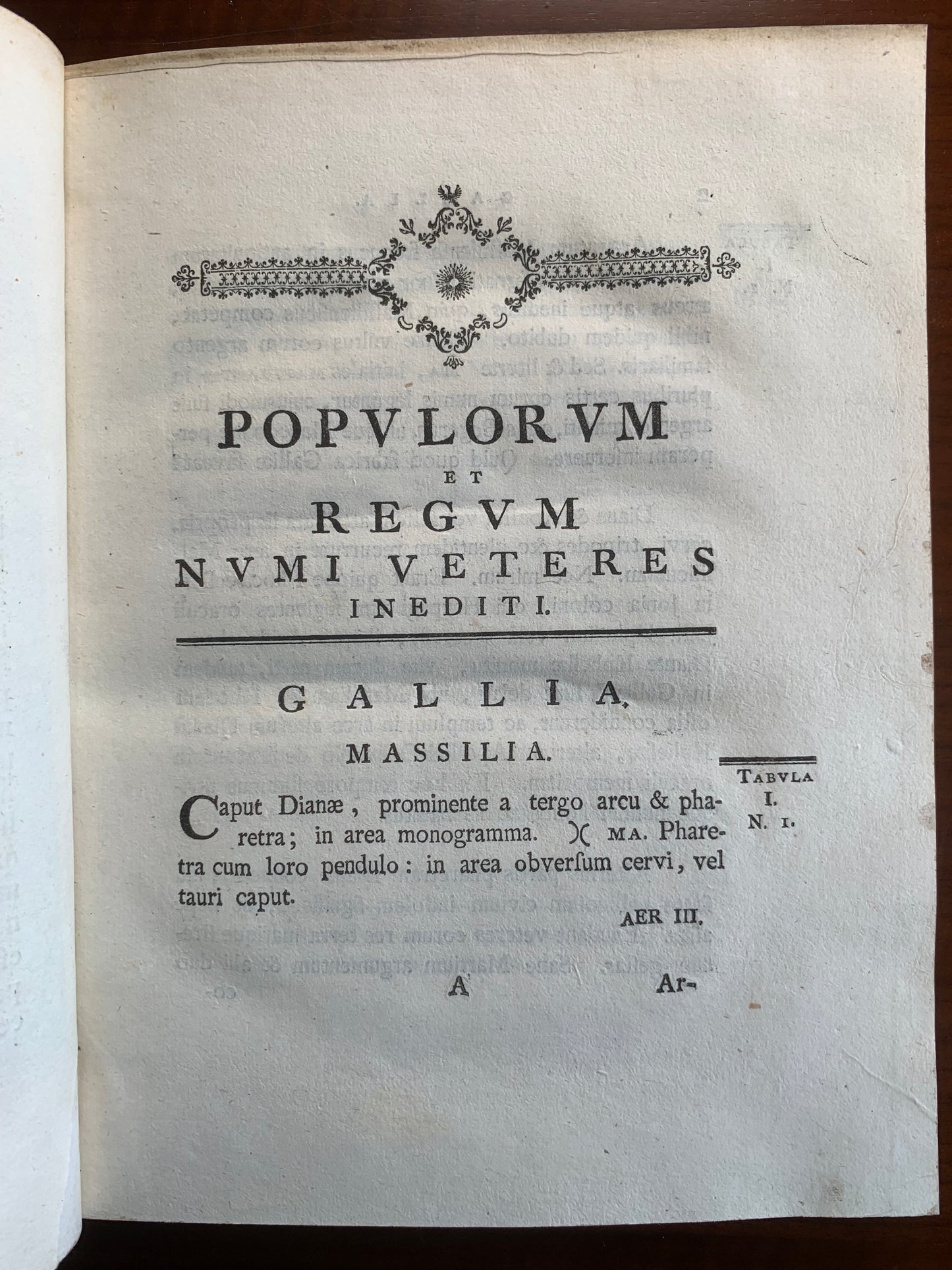 Populorum et Regum numi veteres inediti - Francisco Neumanno - 1779