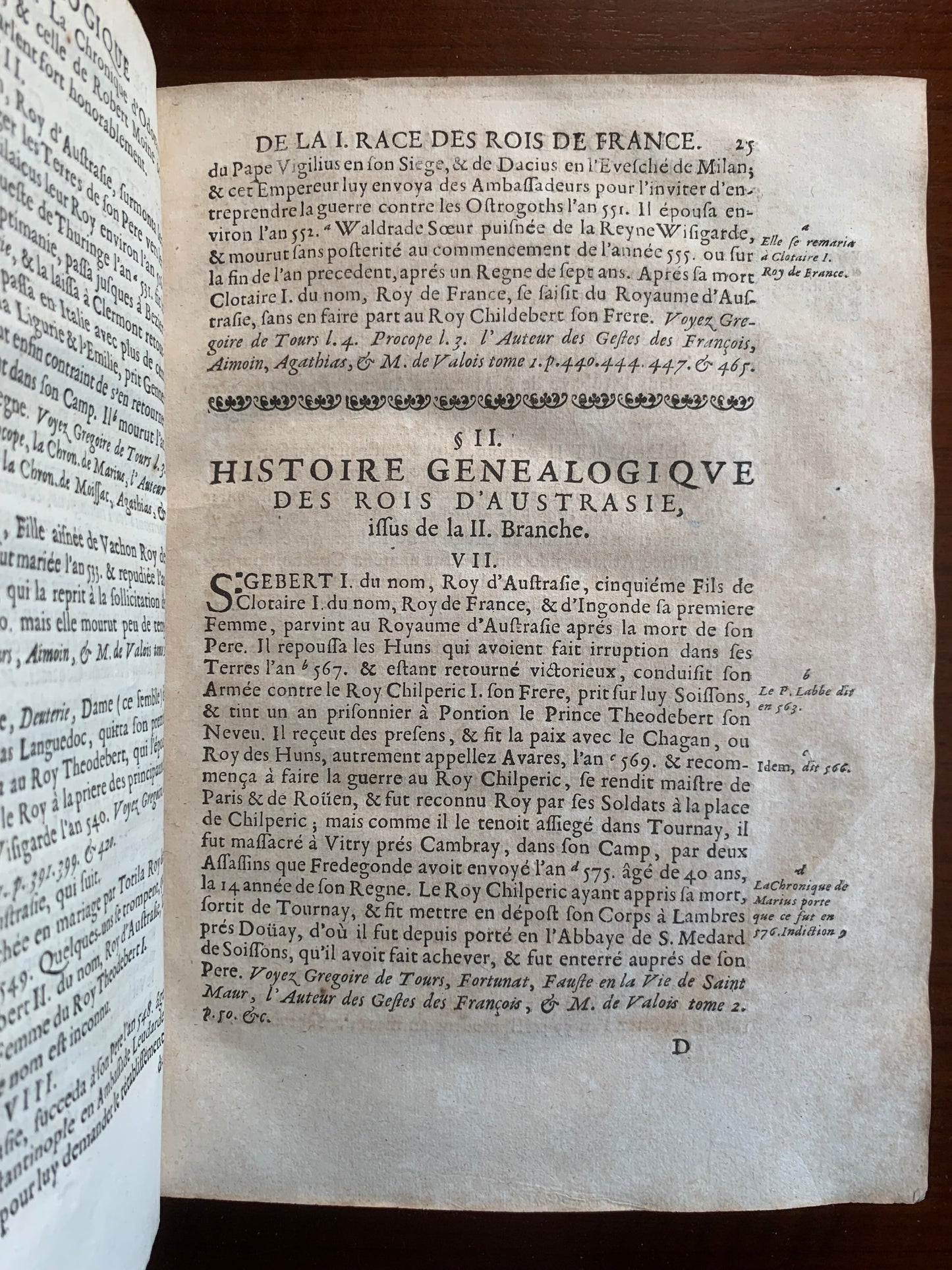Histoire de la Maison Royale de France et des grands officiers - Anselme - 1674