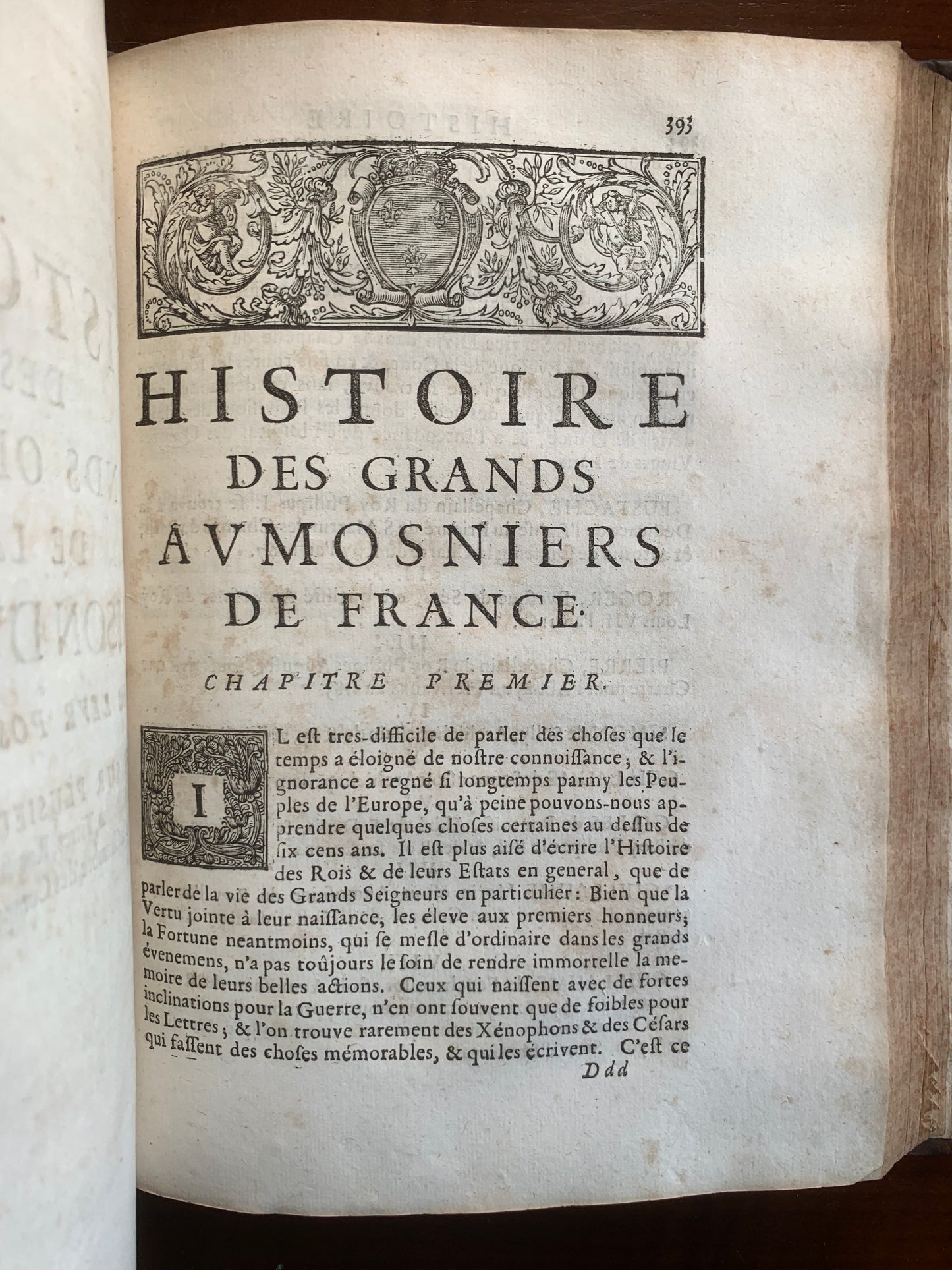 Histoire de la Maison Royale de France et des grands officiers - Anselme - 1674