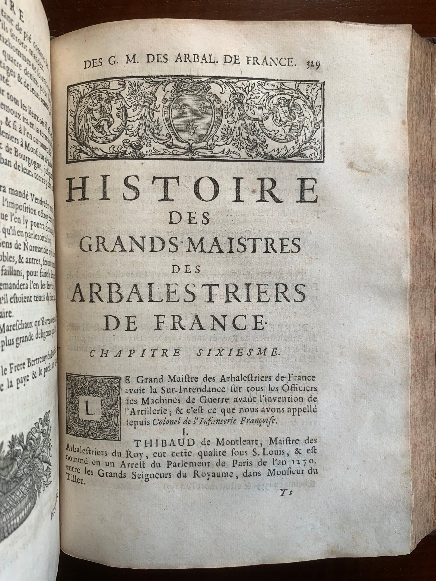 Histoire de la Maison Royale de France et des grands officiers - Anselme - 1674