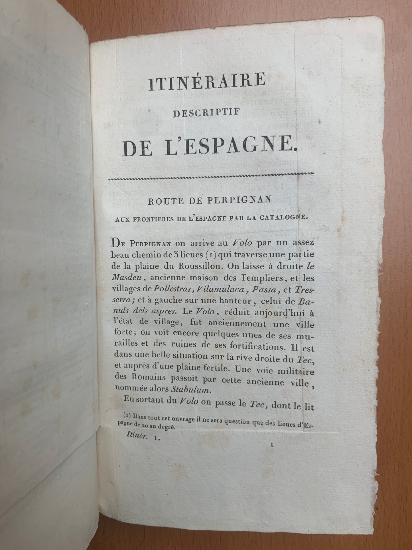 Itinéraire descriptif de l'Espagne et tableau élémentaire des différentes branches de l'administration et de l'industrie de ce royaume - Alexandre de Laborde - 1808