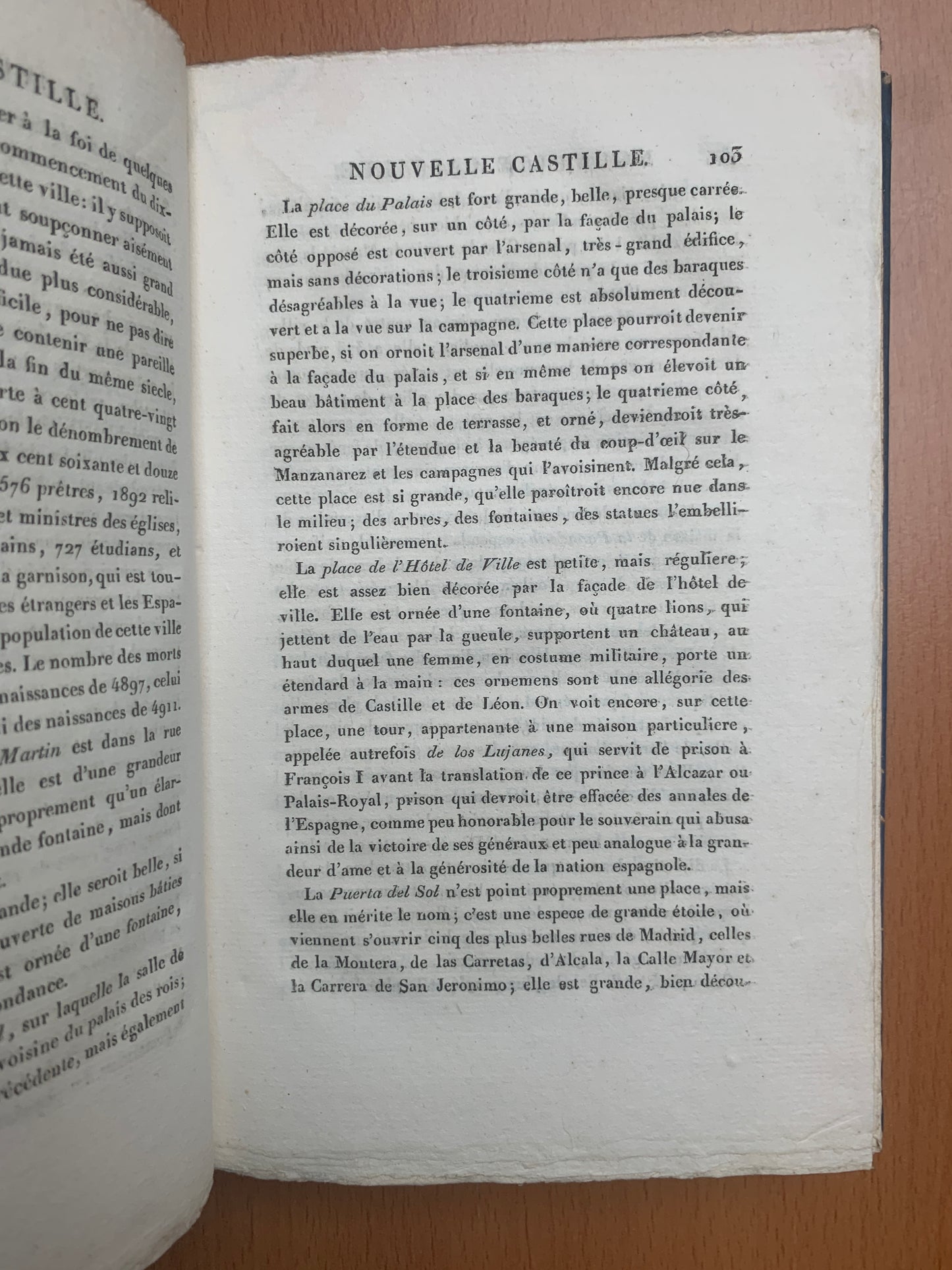 Itinéraire descriptif de l'Espagne et tableau élémentaire des différentes branches de l'administration et de l'industrie de ce royaume - Alexandre de Laborde - 1808