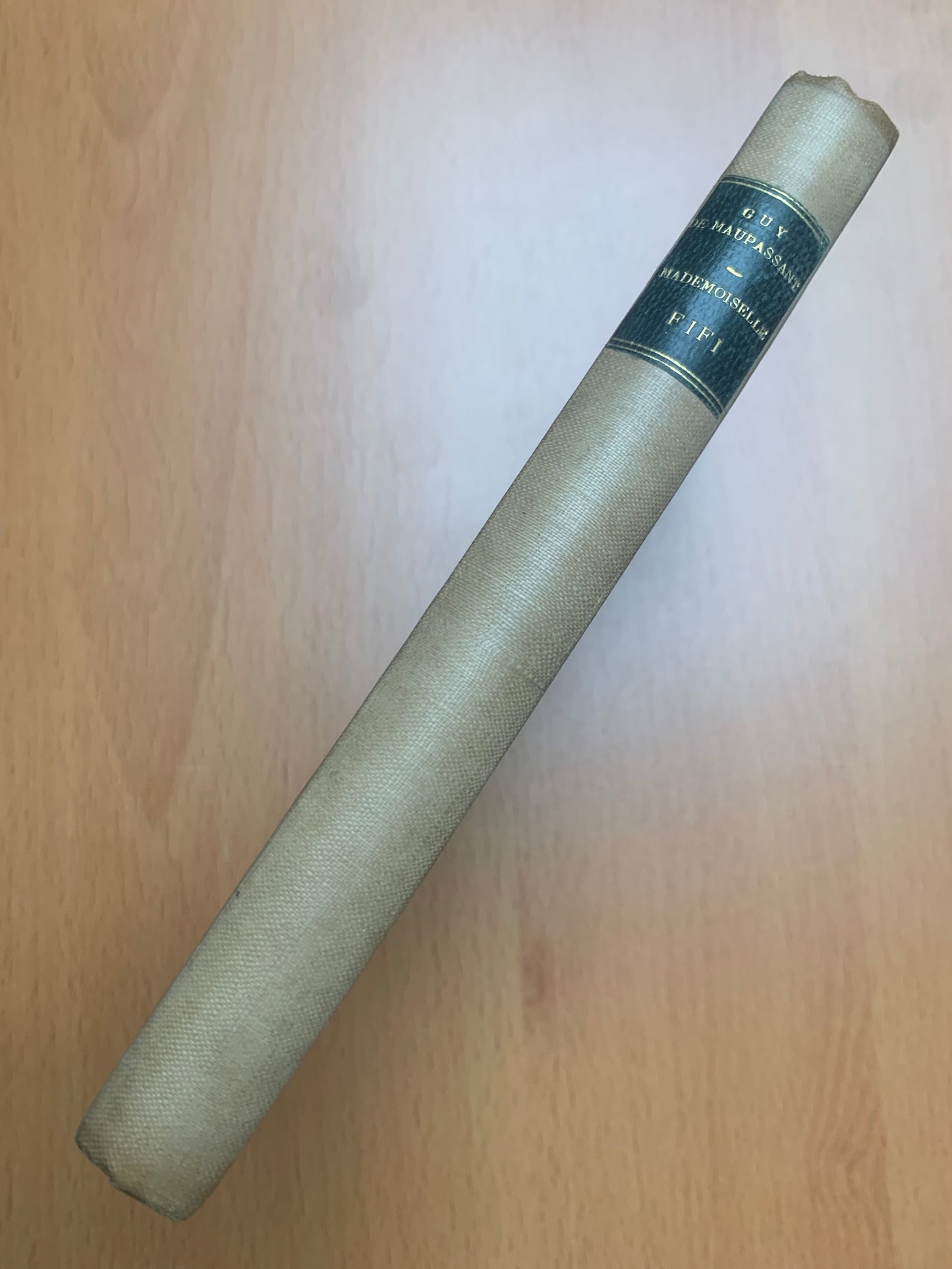 Mlle Fifi - Guy de Maupassant - Edition originale - Eau forte par Just - 1882