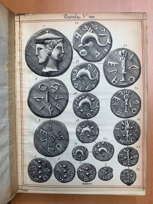 Trattato sulle Monete d'Italia e Sicilia - Manuscrit - P. Armeni - 1923-1927