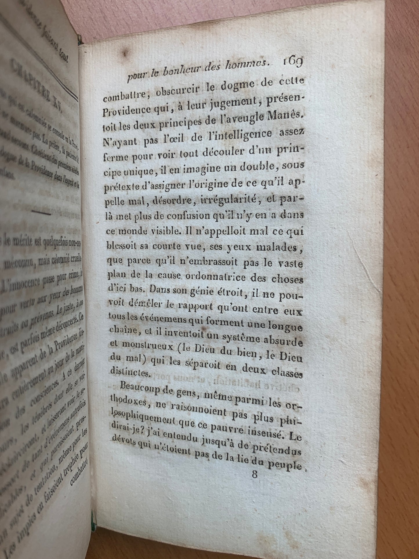 Reliure aux armes du Comte d'Artois futur Charles X - La providence faisant tout pour le bonheur des hommes Trenqualye - 1816