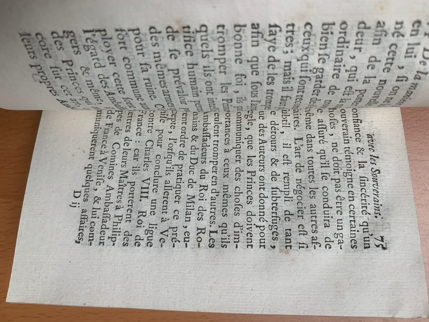 De la manière de négocier avec les souverains - de Callières - 1750