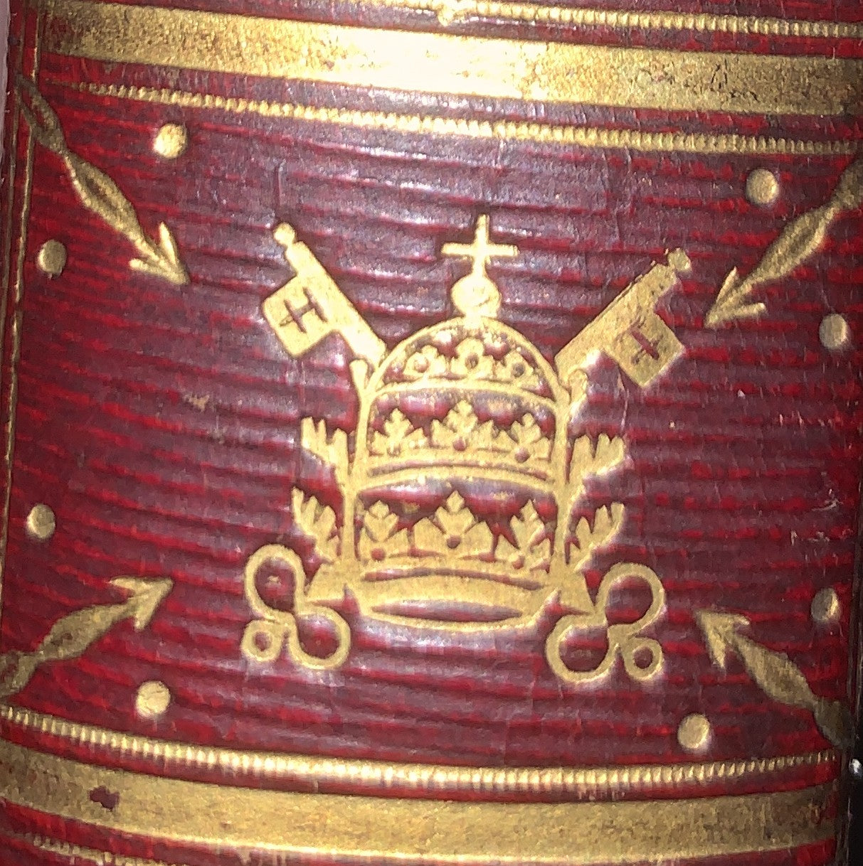 Reliure aux armes du Comte d'Artois futur Charles X - La providence faisant tout pour le bonheur des hommes Trenqualye - 1816