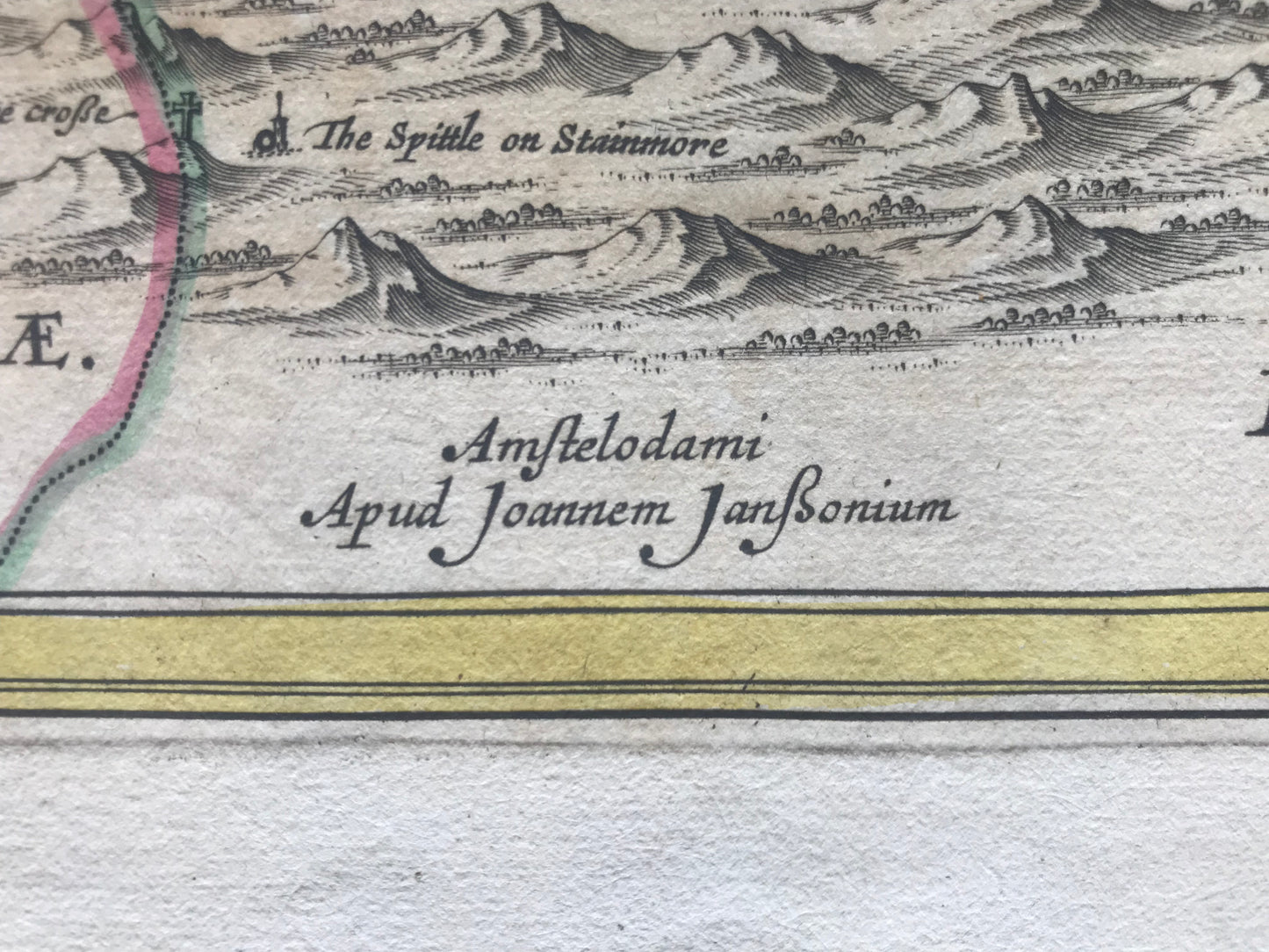 The Bishoprike of Durham - Jan Jansson - c 1646