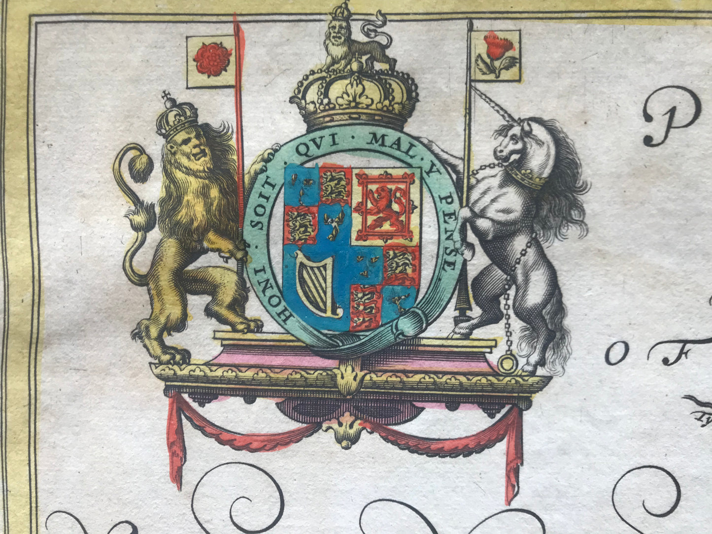 The Bishoprike of Durham - Jan Jansson - c 1646