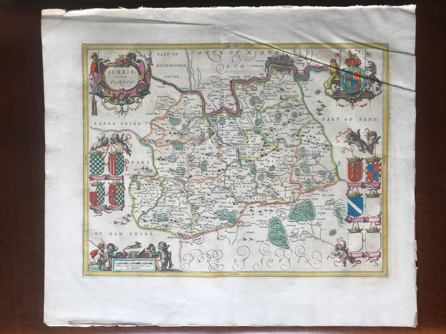 Suria Vernacule Surrey - Jan Jansson - c 1646