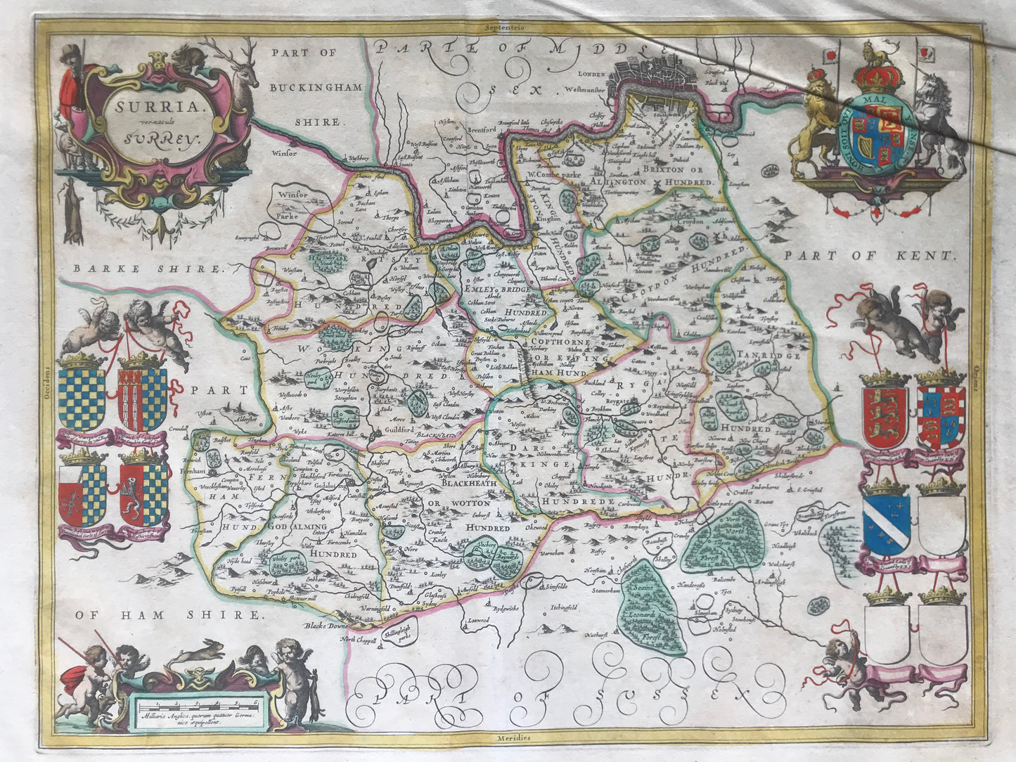 Suria Vernacule Surrey - Jan Jansson - c 1646