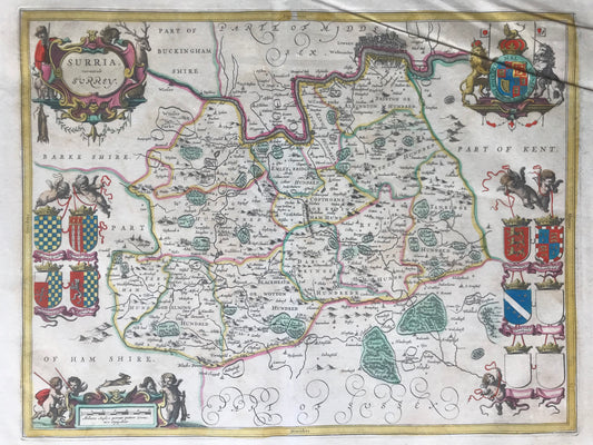 Suria Vernacule Surrey - Jan Jansson - c 1646