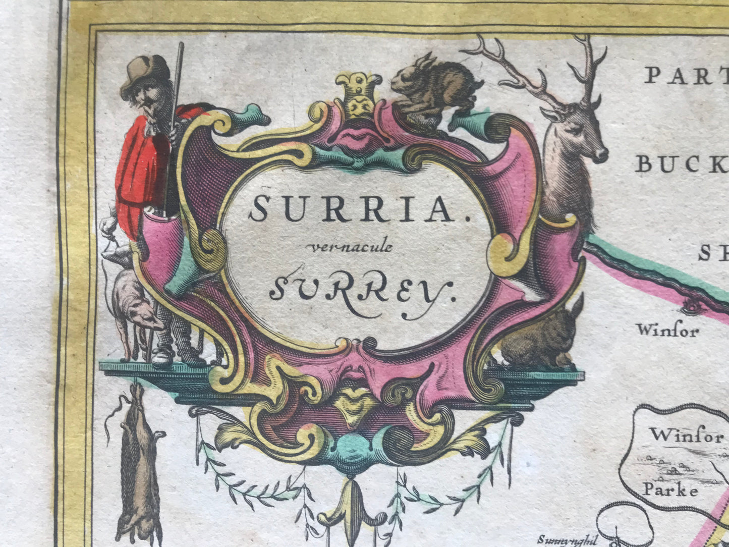 Suria Vernacule Surrey - Jan Jansson - c 1646