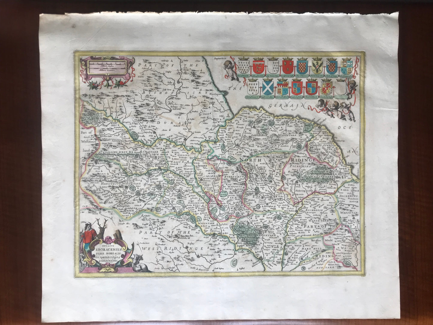 The North Ridinge of Yorkshire - Jan Jansson - c 1646