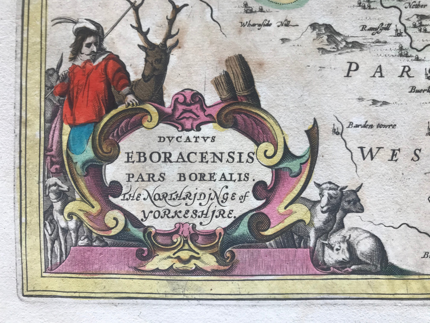 The North Ridinge of Yorkshire - Jan Jansson - c 1646