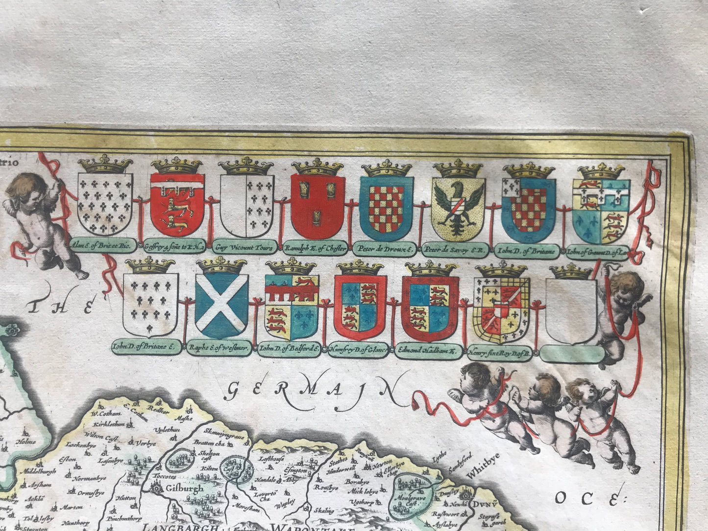 The North Ridinge of Yorkshire - Jan Jansson - c 1646