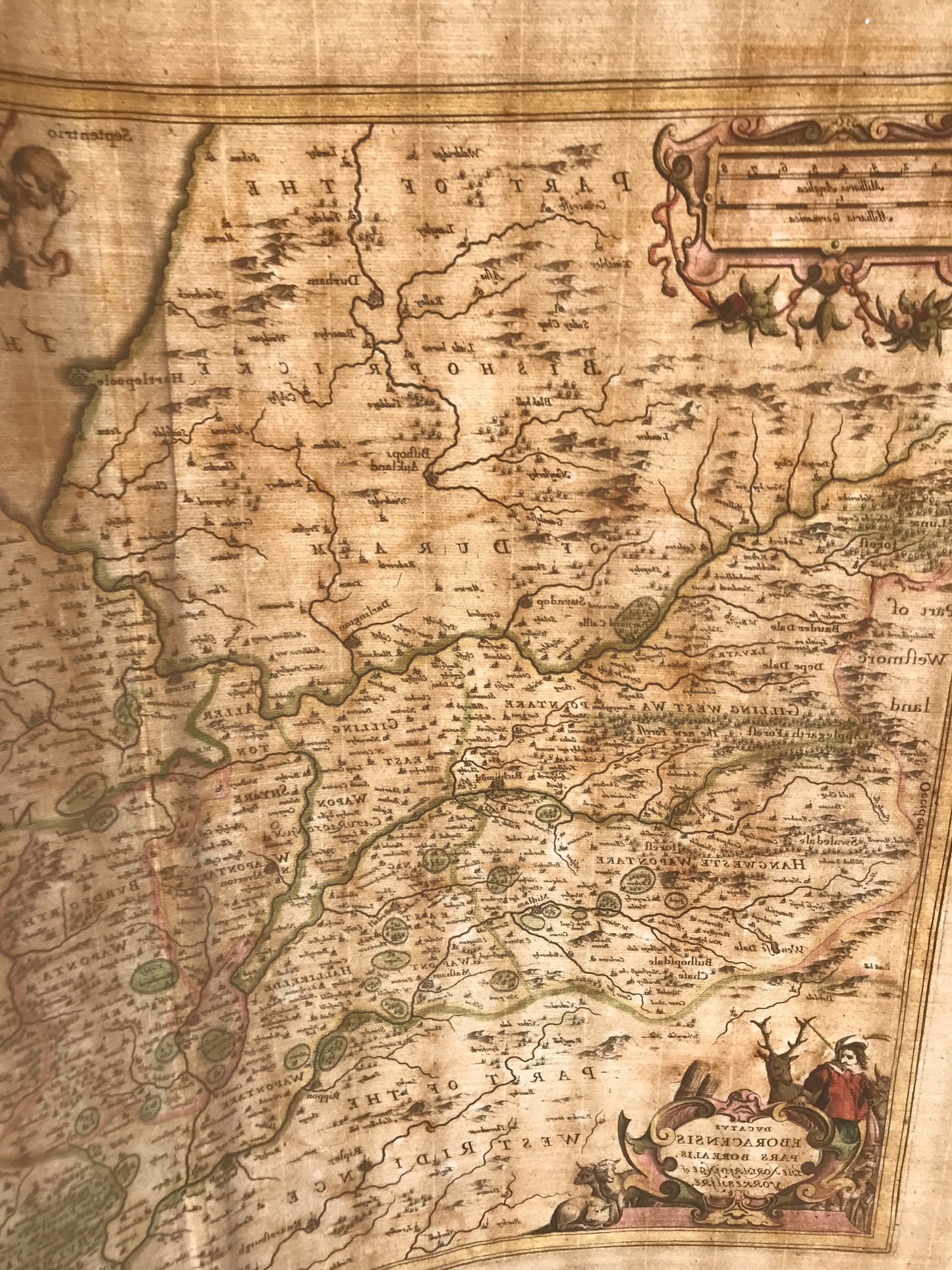 The North Ridinge of Yorkshire - Jan Jansson - c 1646