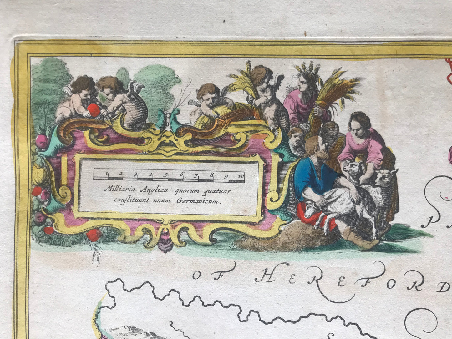 Gloucestershire et Monmouthshire - Jan Jansson - 1646