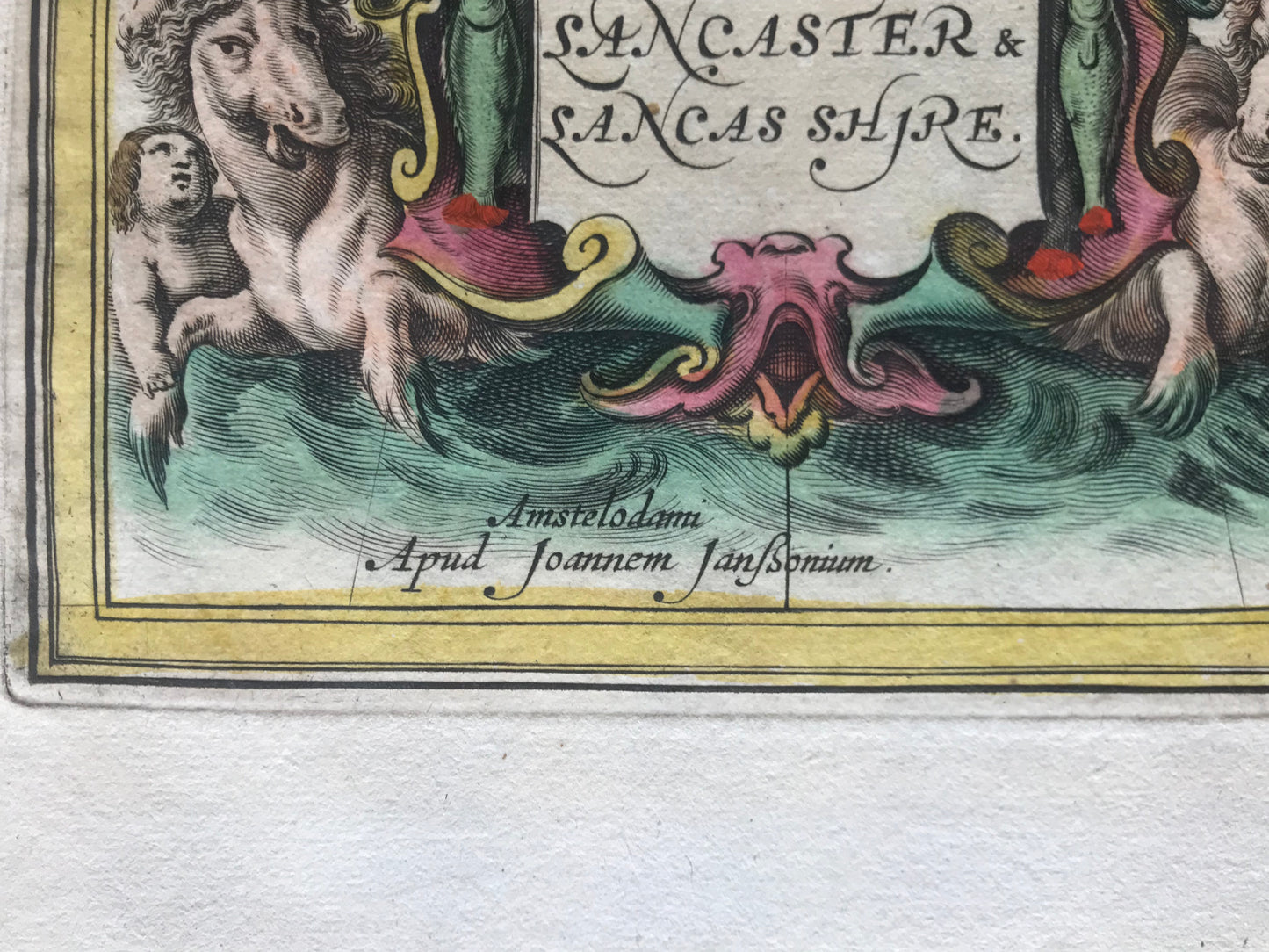 Lancaster & Lancashire - Jan Jansson - c 1646