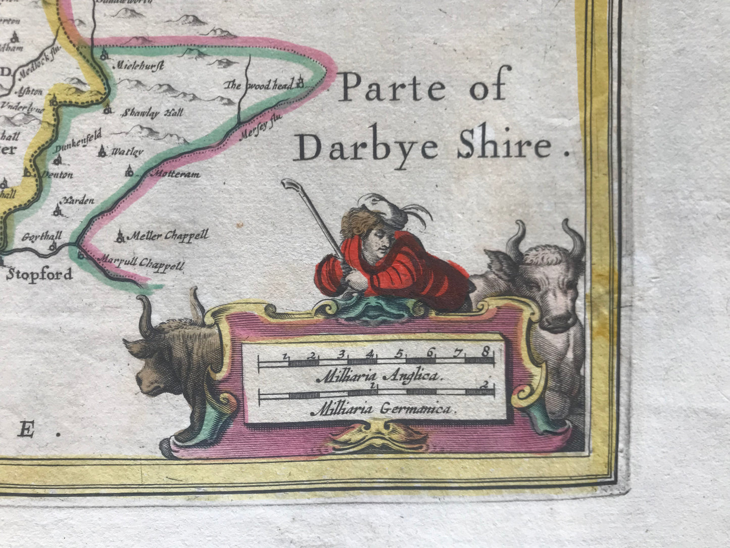 Lancaster & Lancashire - Jan Jansson - c 1646