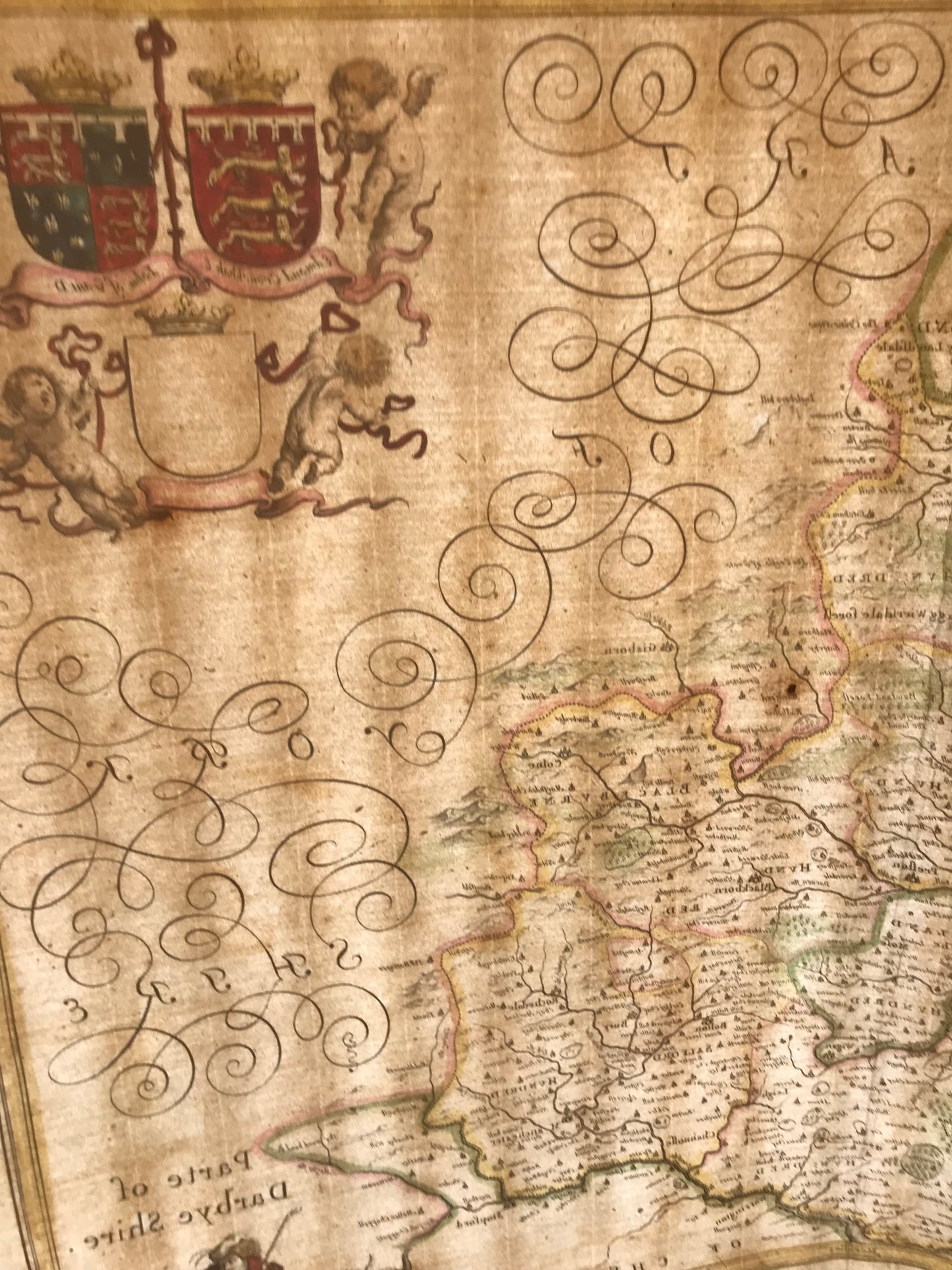 Lancaster & Lancashire - Jan Jansson - c 1646