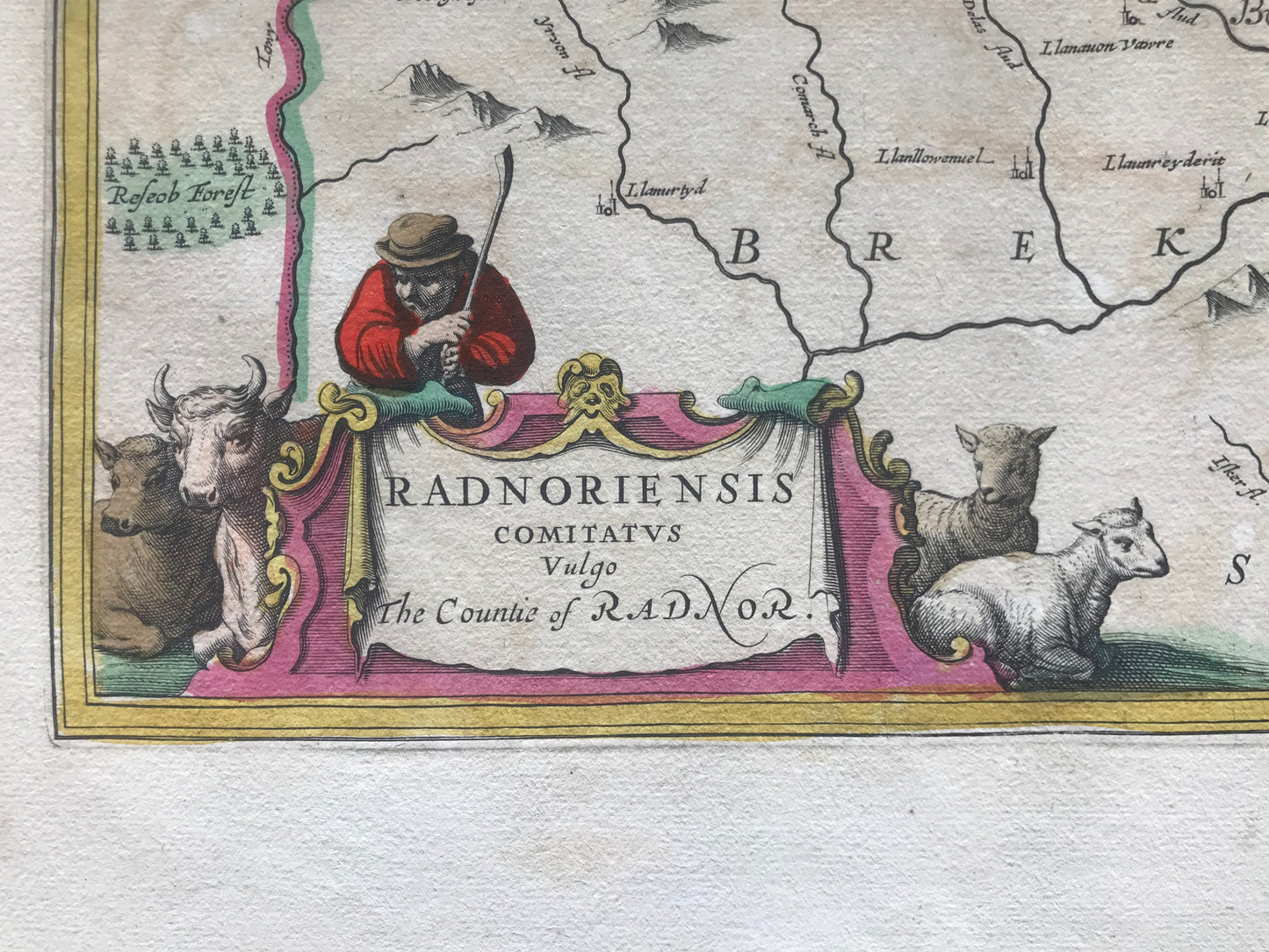 The Countie of Radnor - Jan Jansson - c 1646