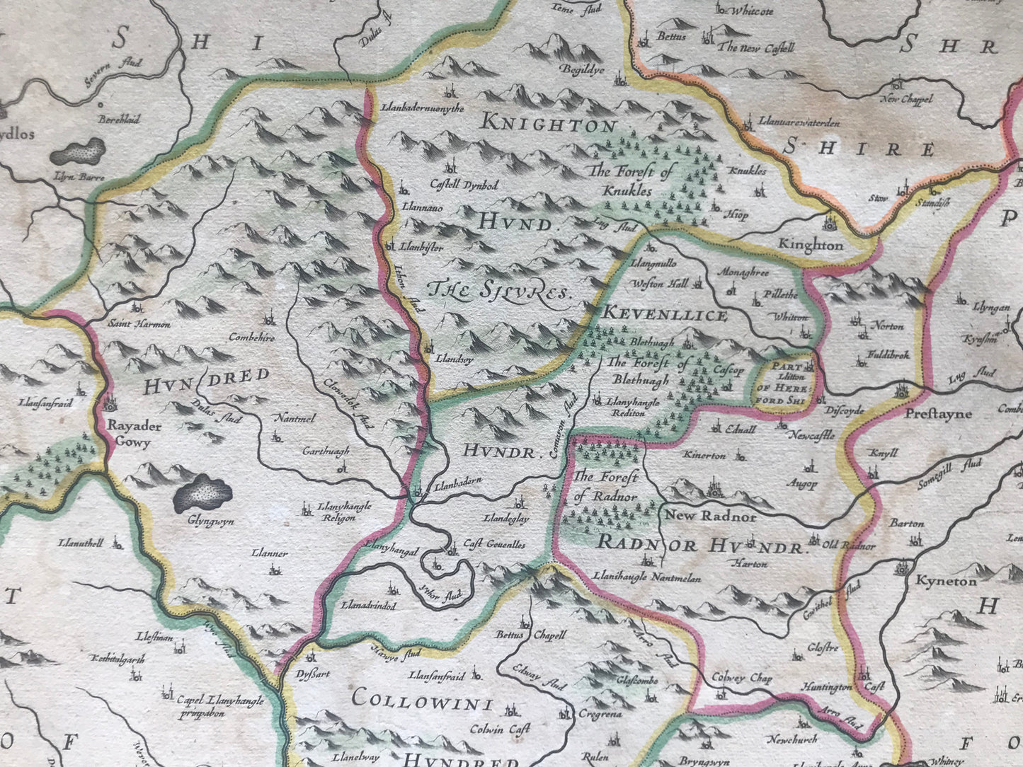 The Countie of Radnor - Jan Jansson - c 1646