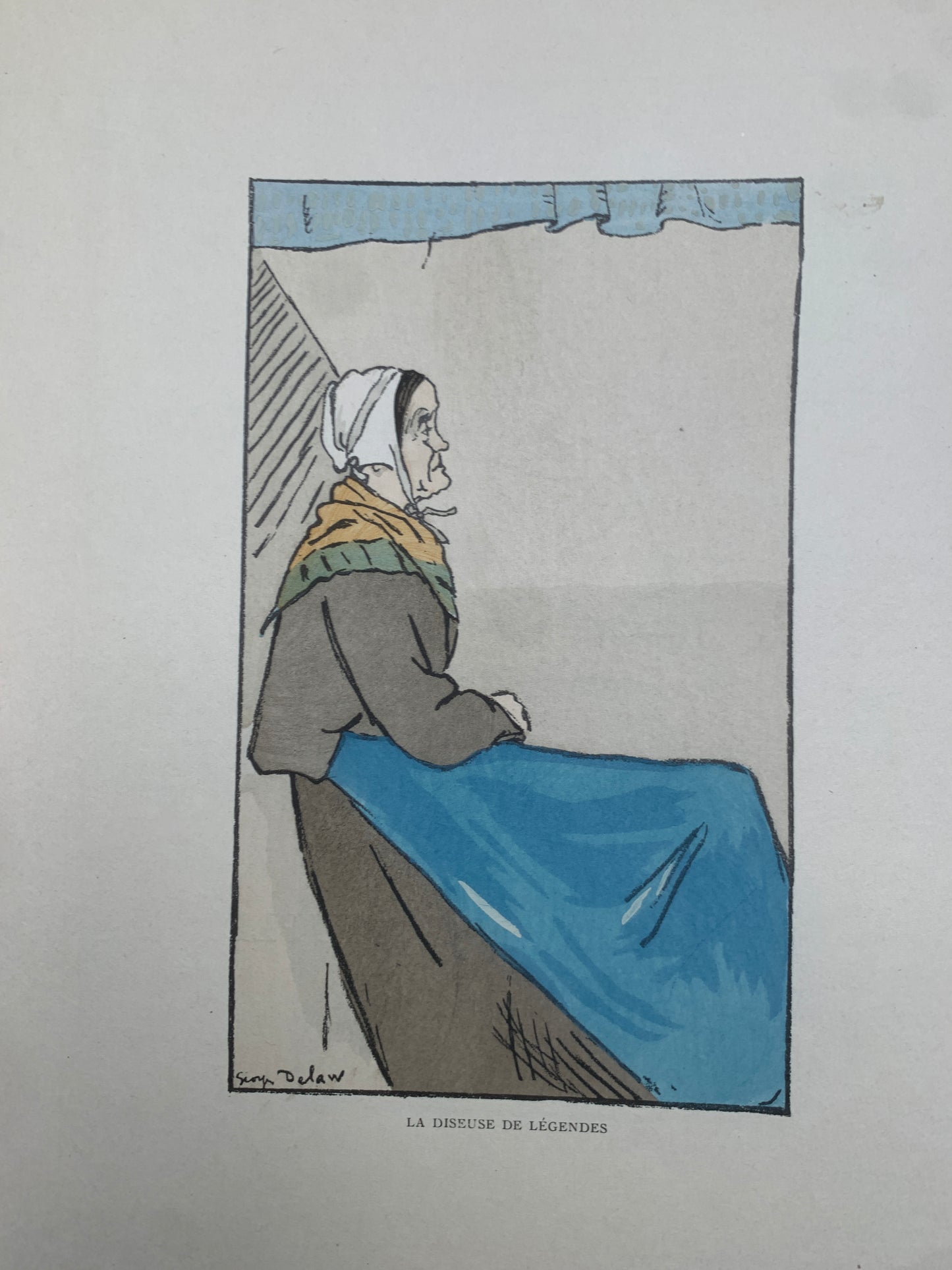 Sur les chemins de France - Georges Delaw - Ex sur Japon - 1920