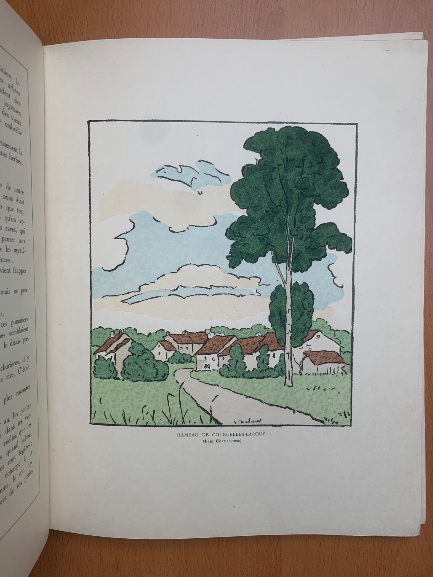 Sur les chemins de France - Georges Delaw - Ex sur Japon - 1920