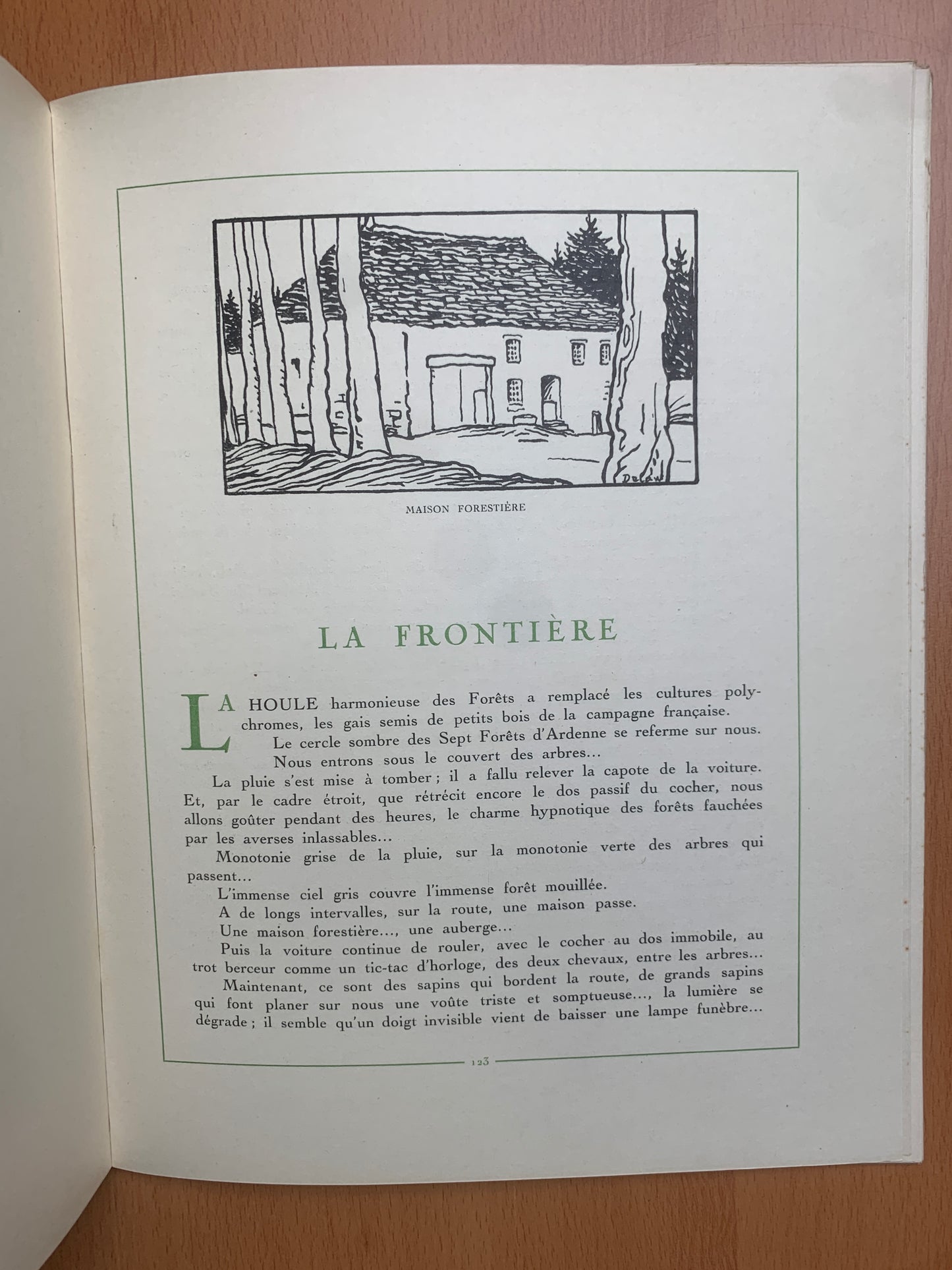 Sur les chemins de France - Georges Delaw - Ex sur Japon - 1920