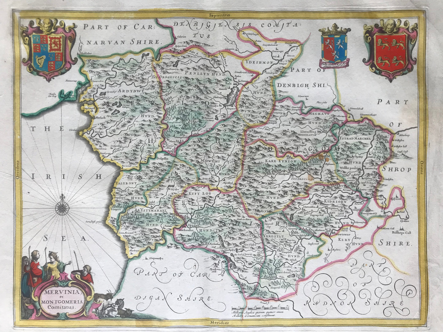 Mervinia et Montgomeria - Jan Jansson - c 1646