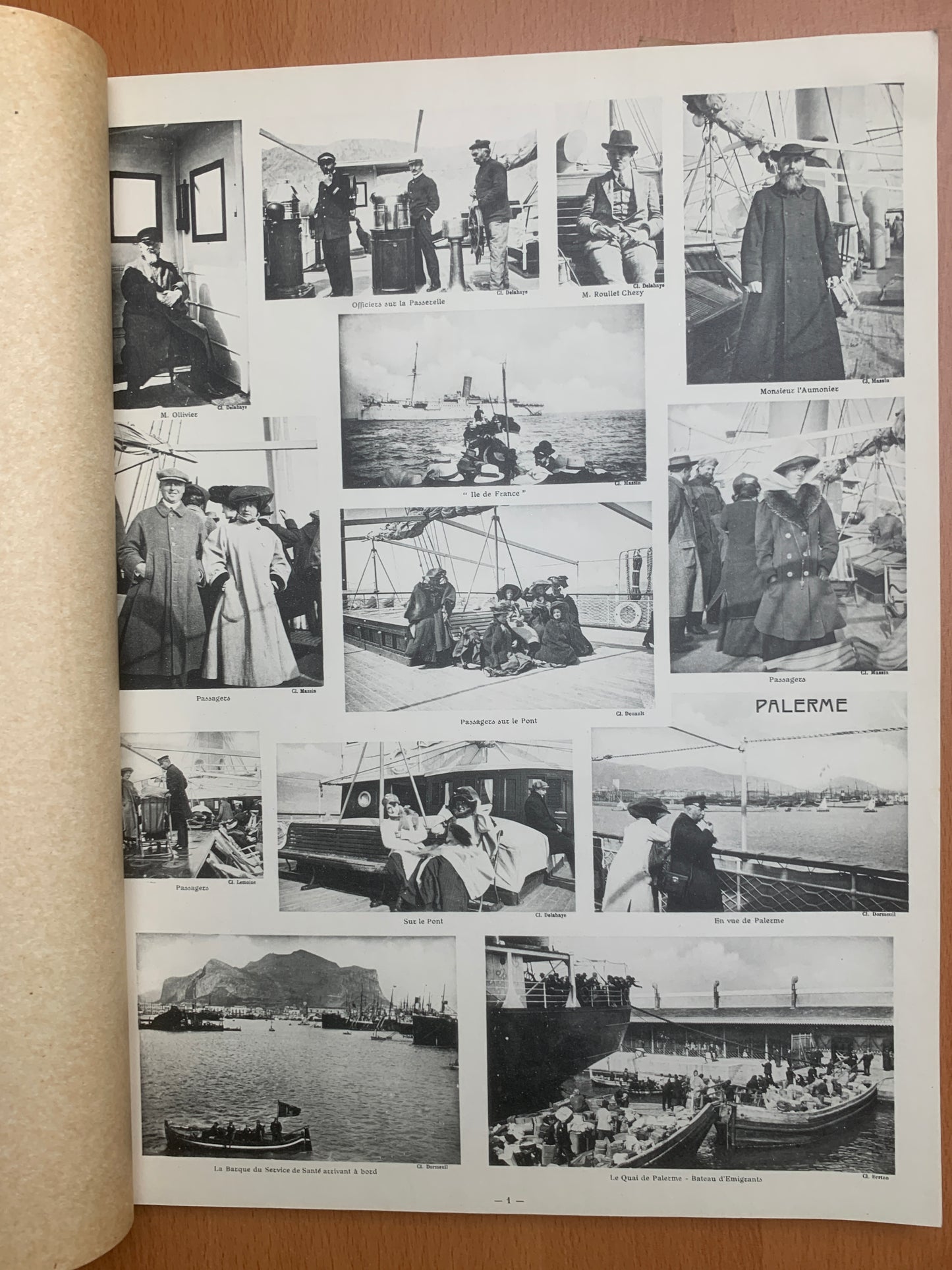 Croisière de la Revue Générale des Sciences - Tunisie, Grèce, Malte, Sicile - 1916