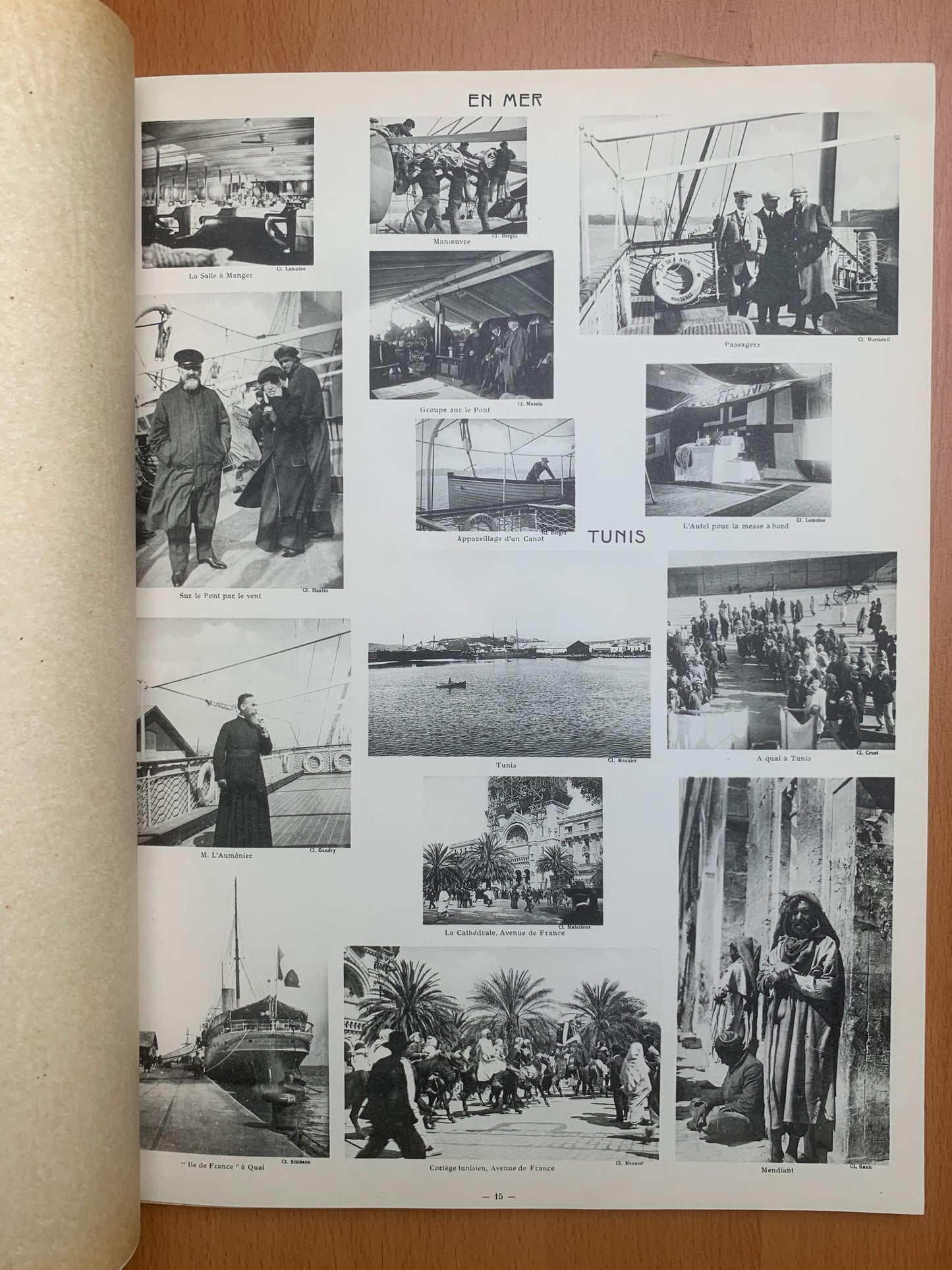 Croisière de la Revue Générale des Sciences - Tunisie, Grèce, Malte, Sicile - 1916