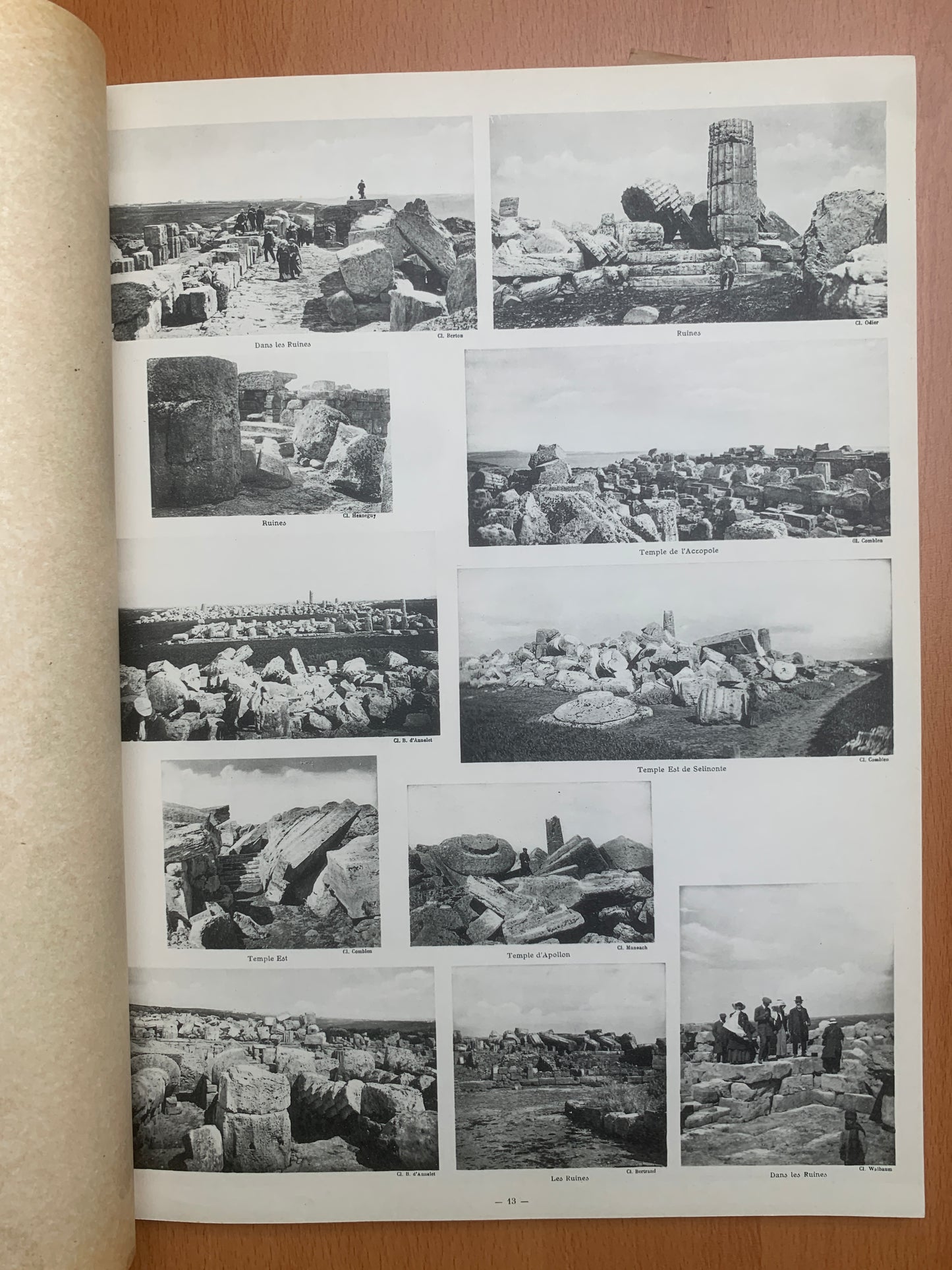Croisière de la Revue Générale des Sciences - Tunisie, Grèce, Malte, Sicile - 1916