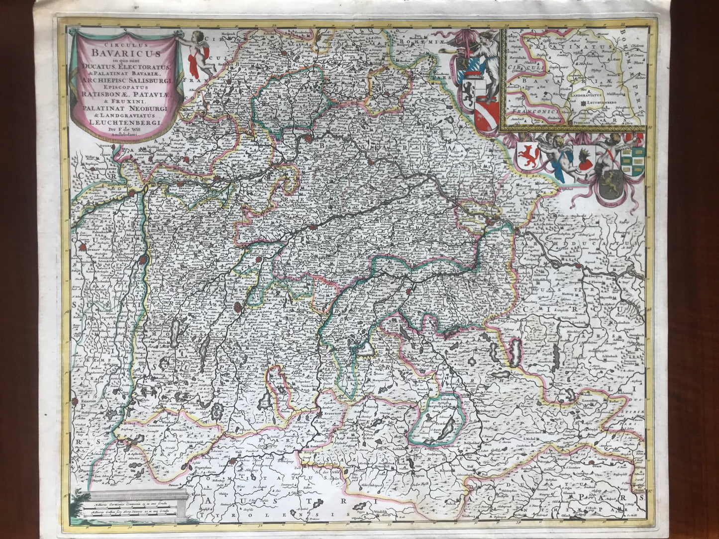 Circulus Bavaricus - Frederick de Wit - c 1680