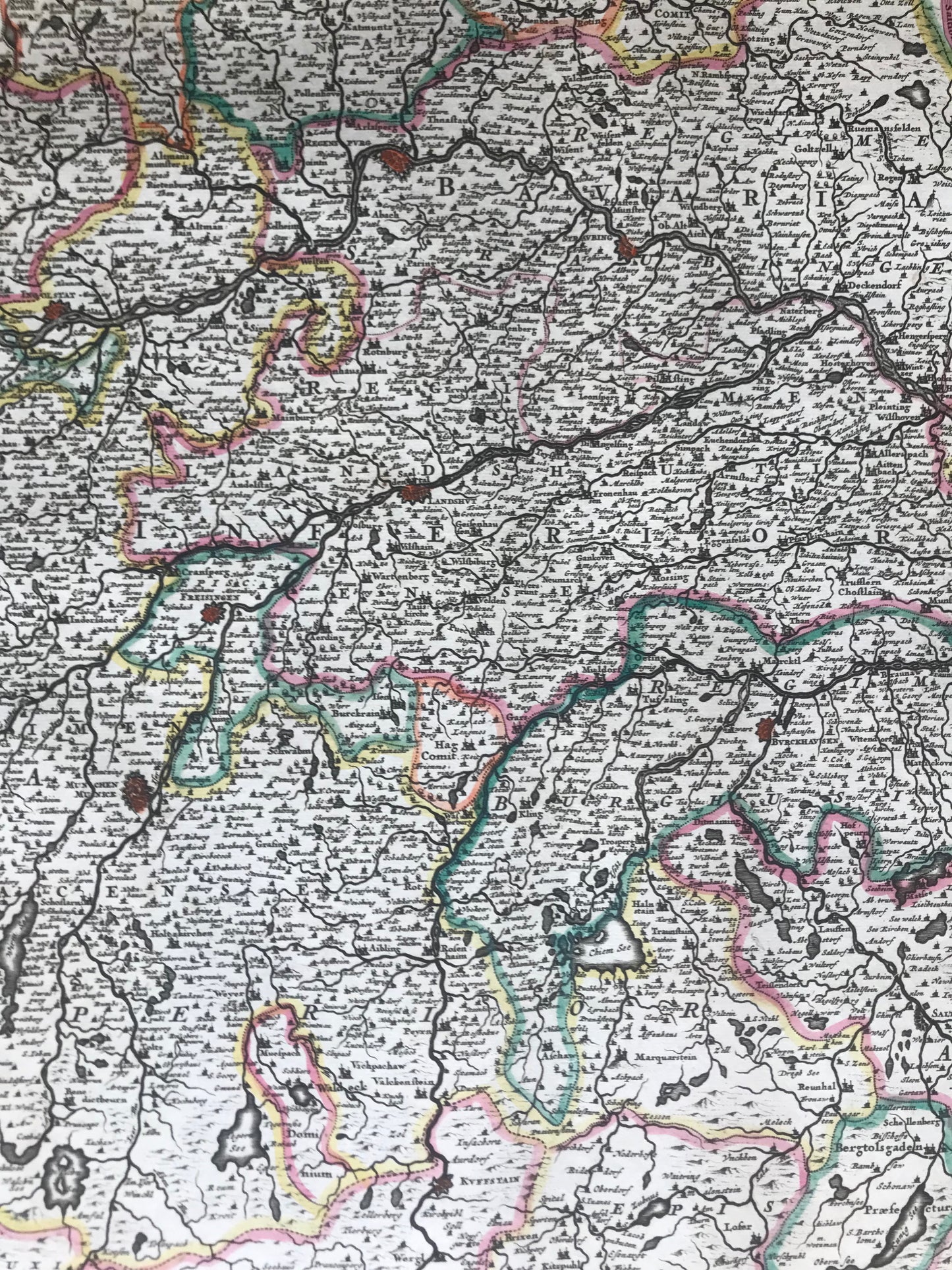 Circulus Bavaricus - Frederick de Wit - c 1680